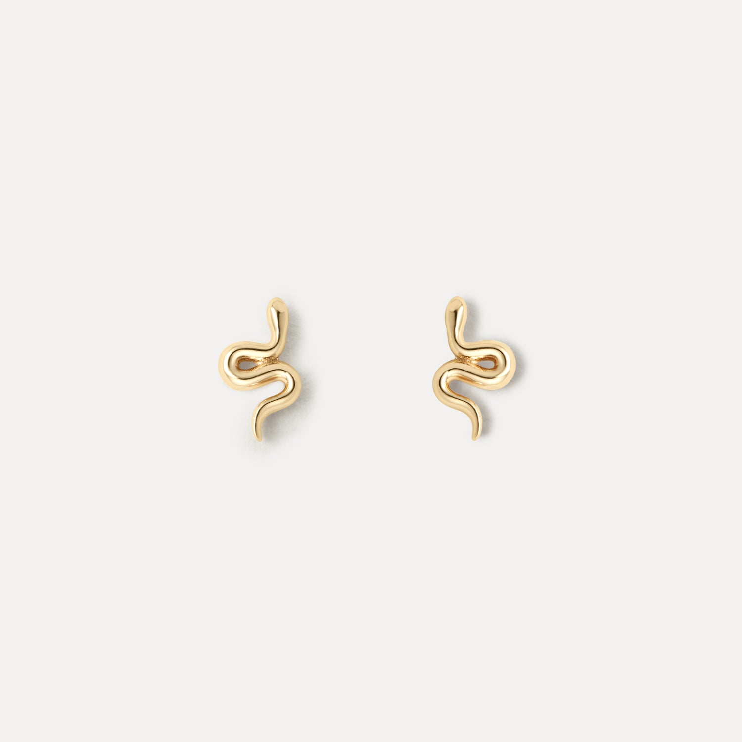 Stylish Snake Stud Earrings for Bold Looks