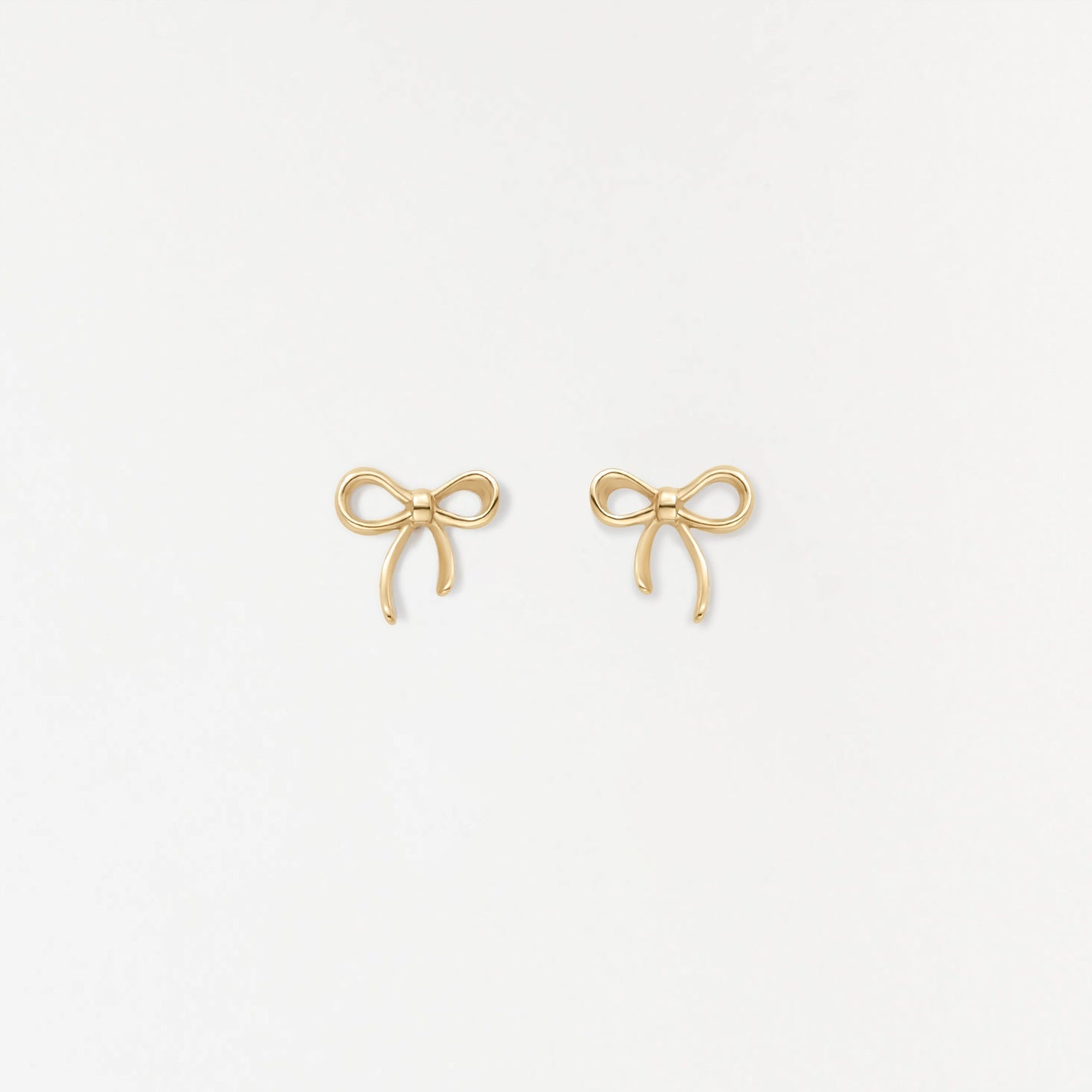 Bow Stud Earrings for Everyday Wear