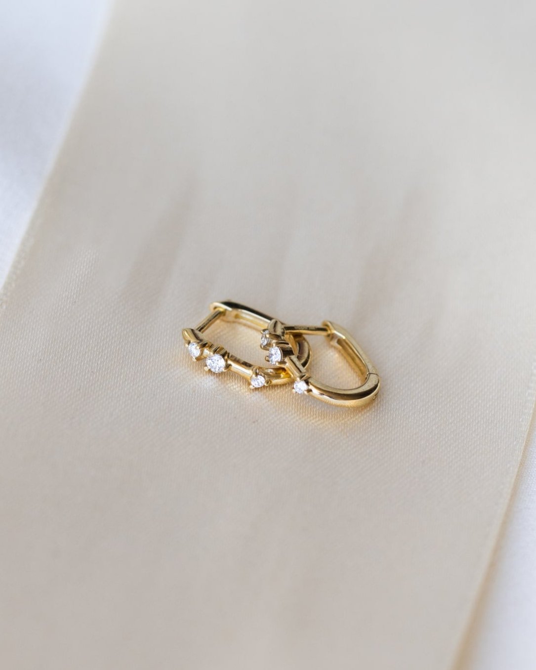 Orion Diamond Hoop Earrings