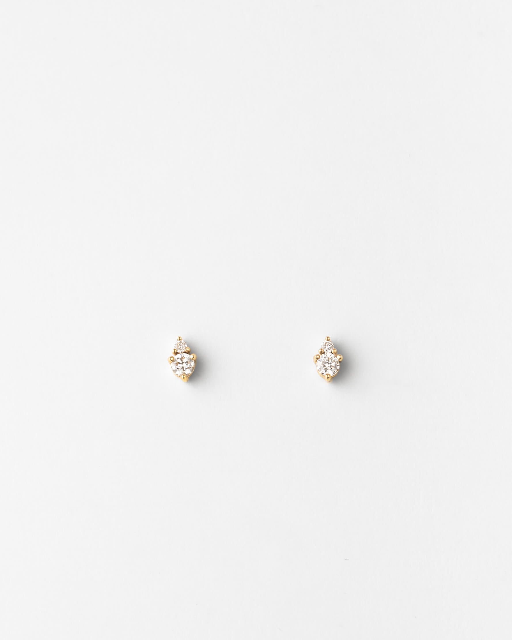 Elegant Diamond Stud Earrings by Morningstar