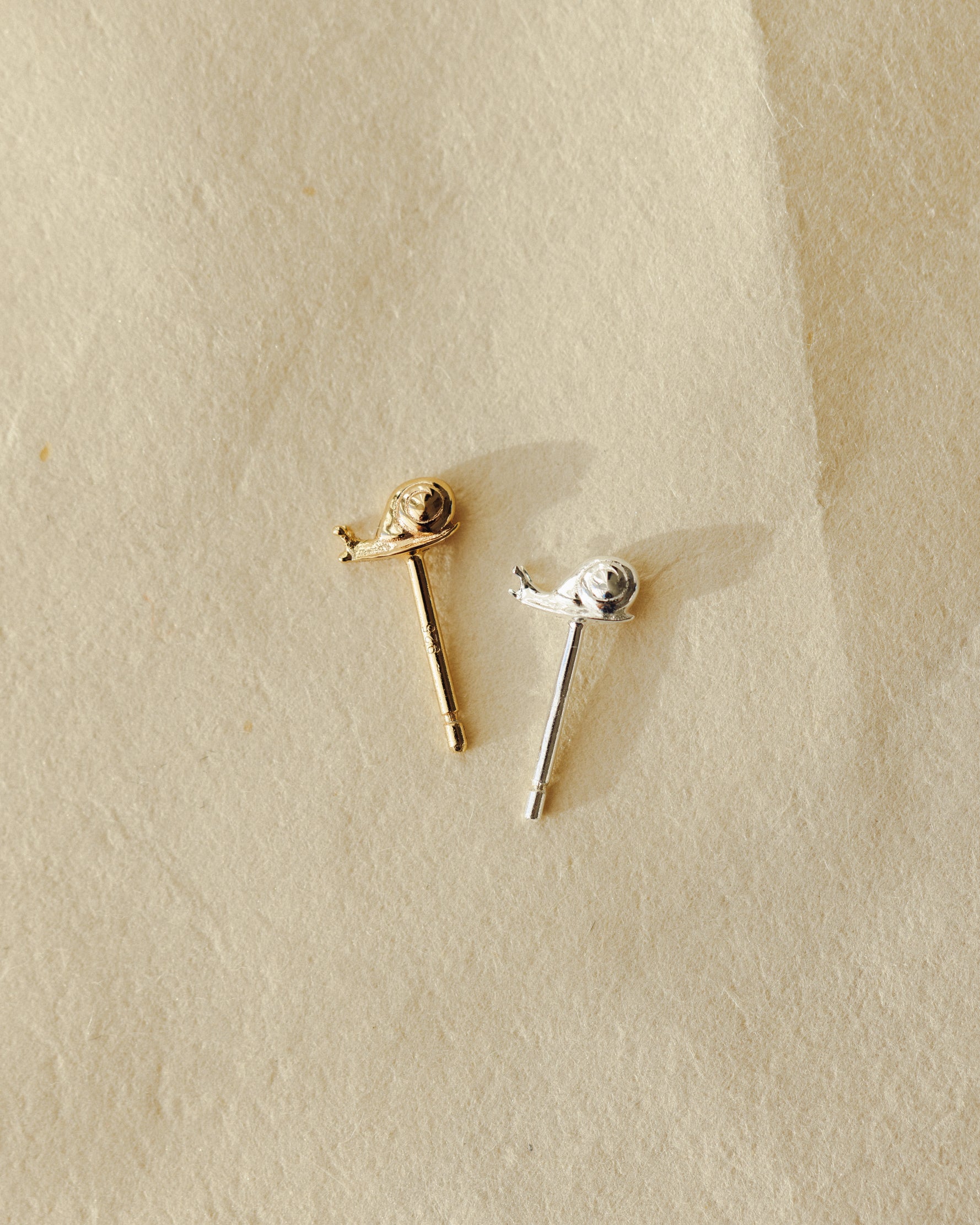 Stylish Snail Stud Earrings