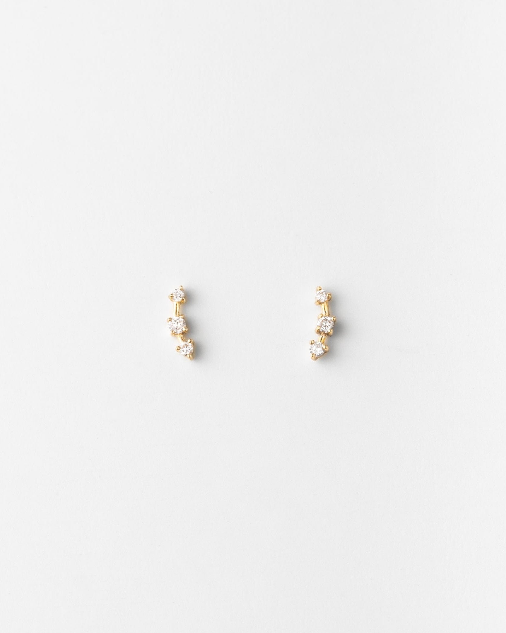 Astra Diamond Stud Earrings