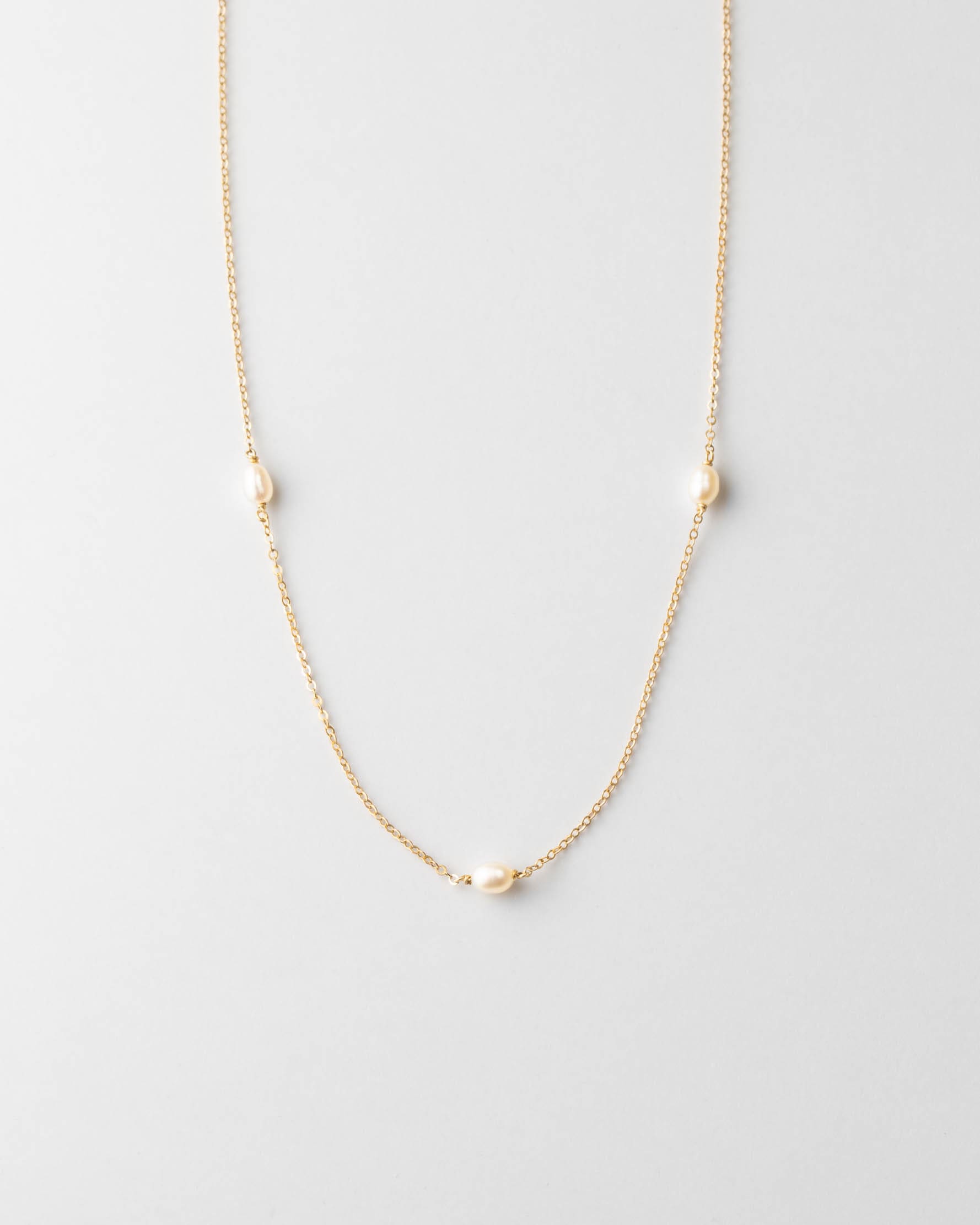 Pearl Trinity Necklace for Women