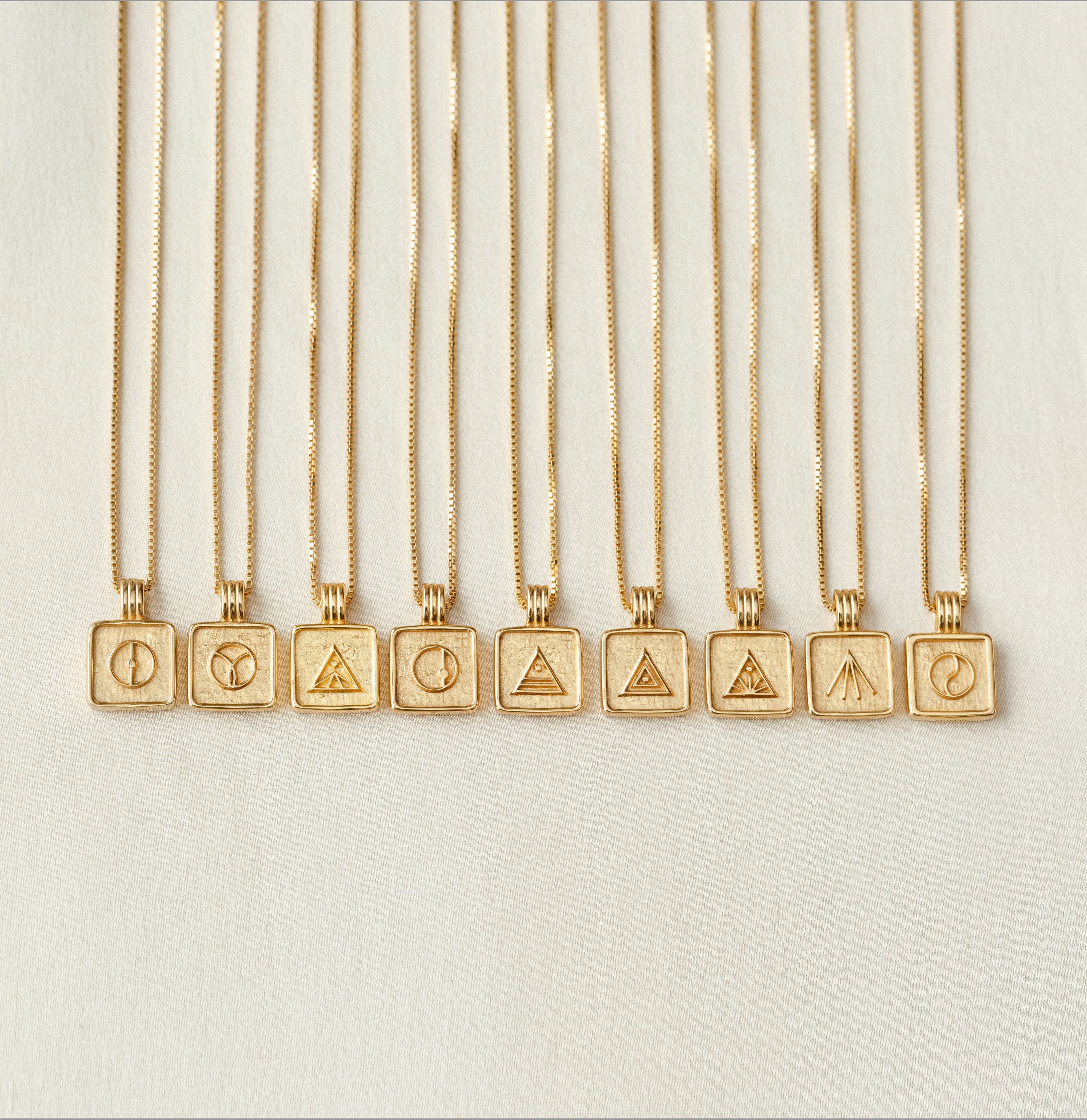Enneagram 8 Sterling Silver Necklace