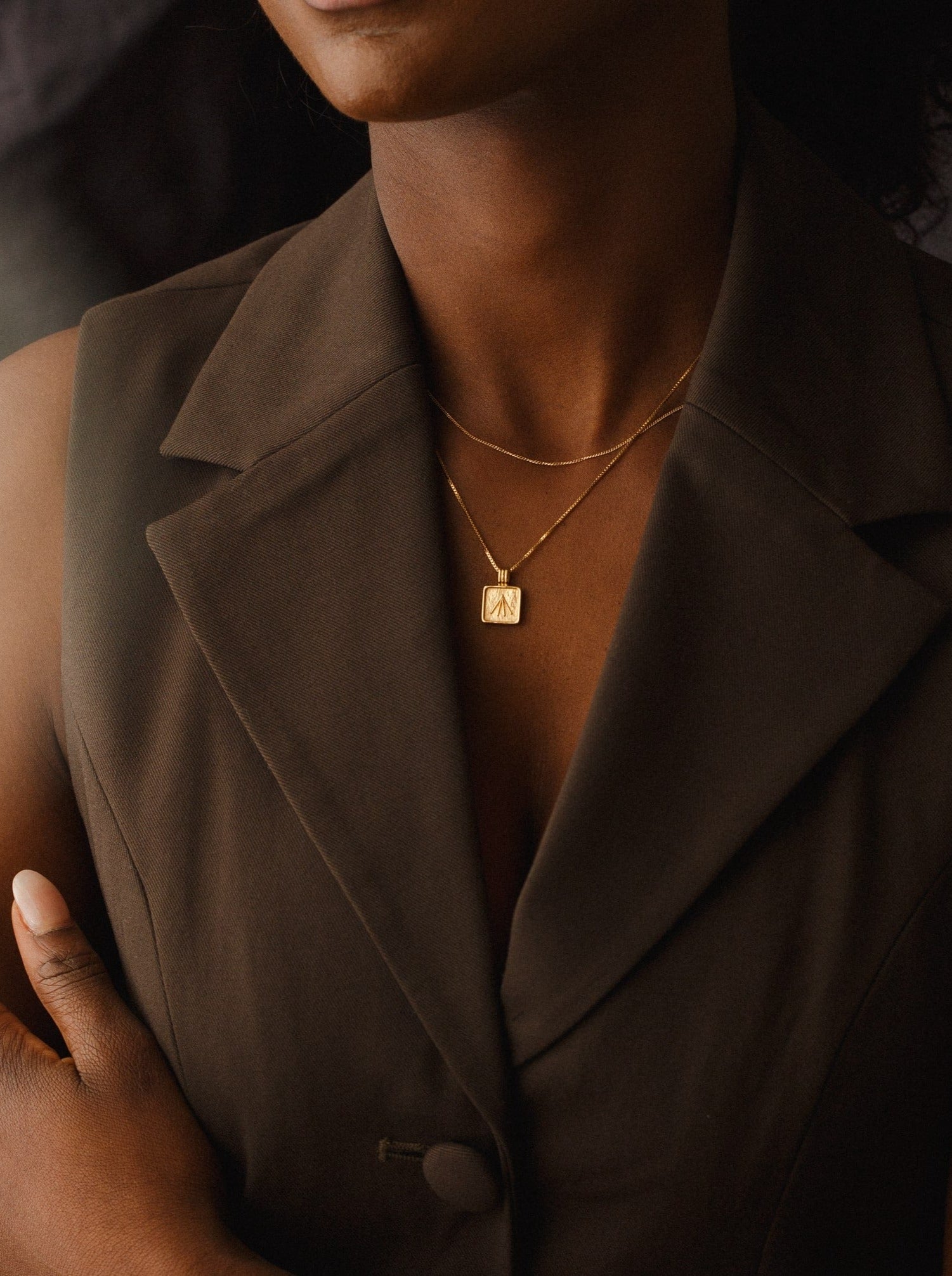 Enneagram 8 Sterling Silver Necklace