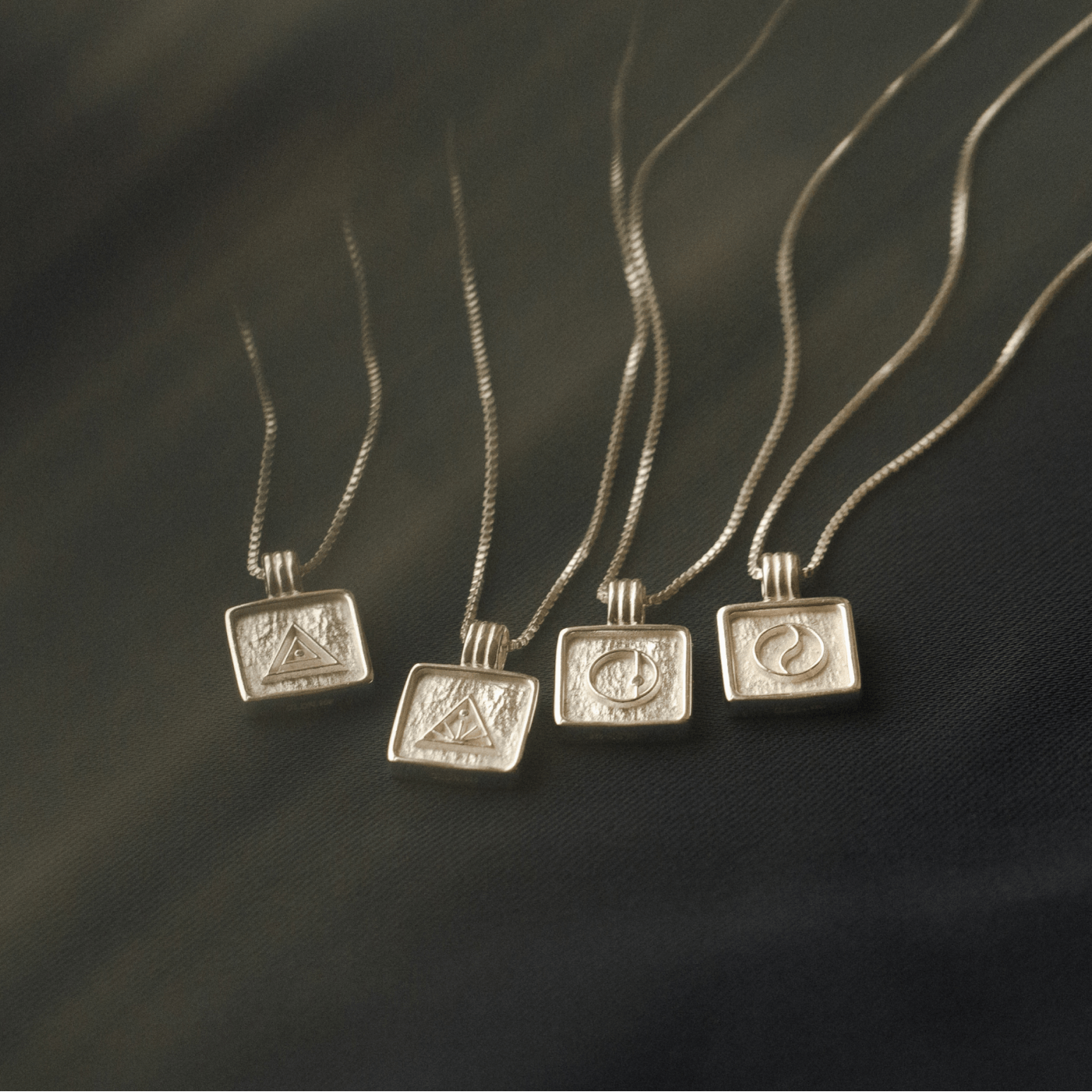 Enneagram 8 Sterling Silver Necklace