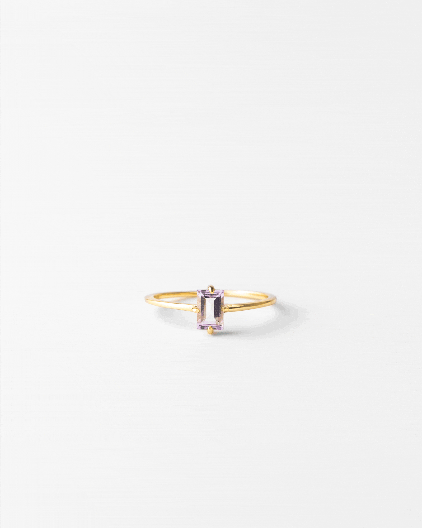 Elegant Baguette Ring for Women