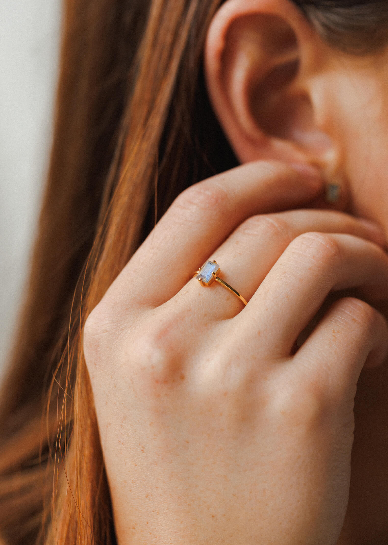 Elegant Baguette Ring for Women