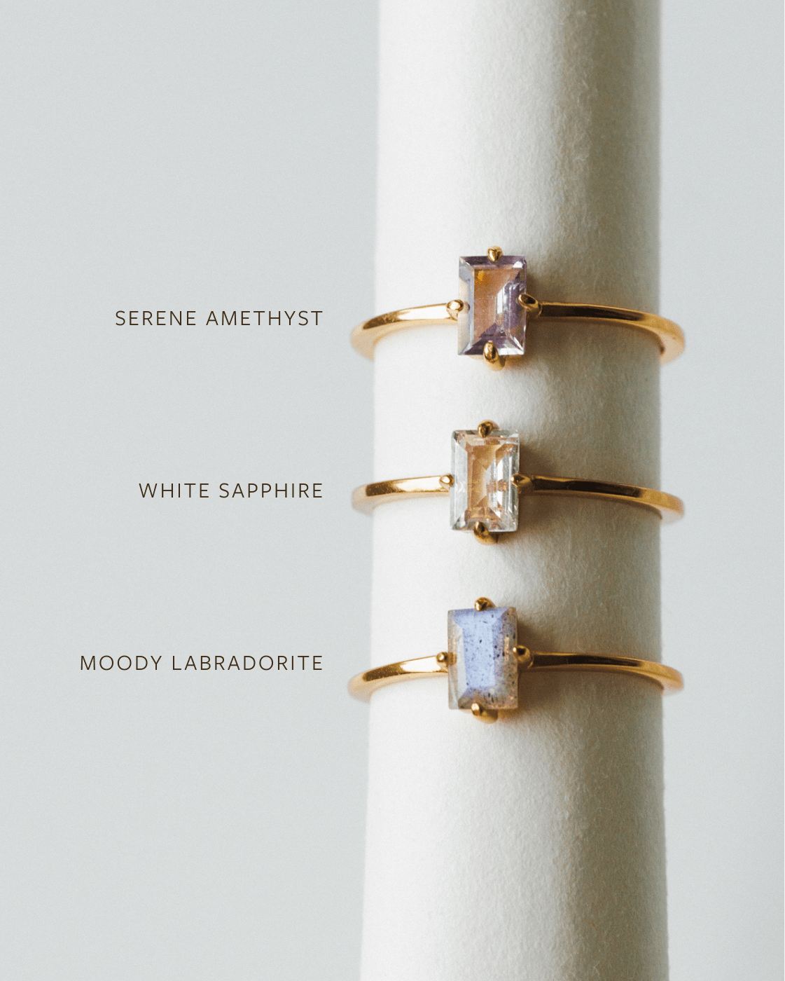 Elegant Baguette Ring for Women