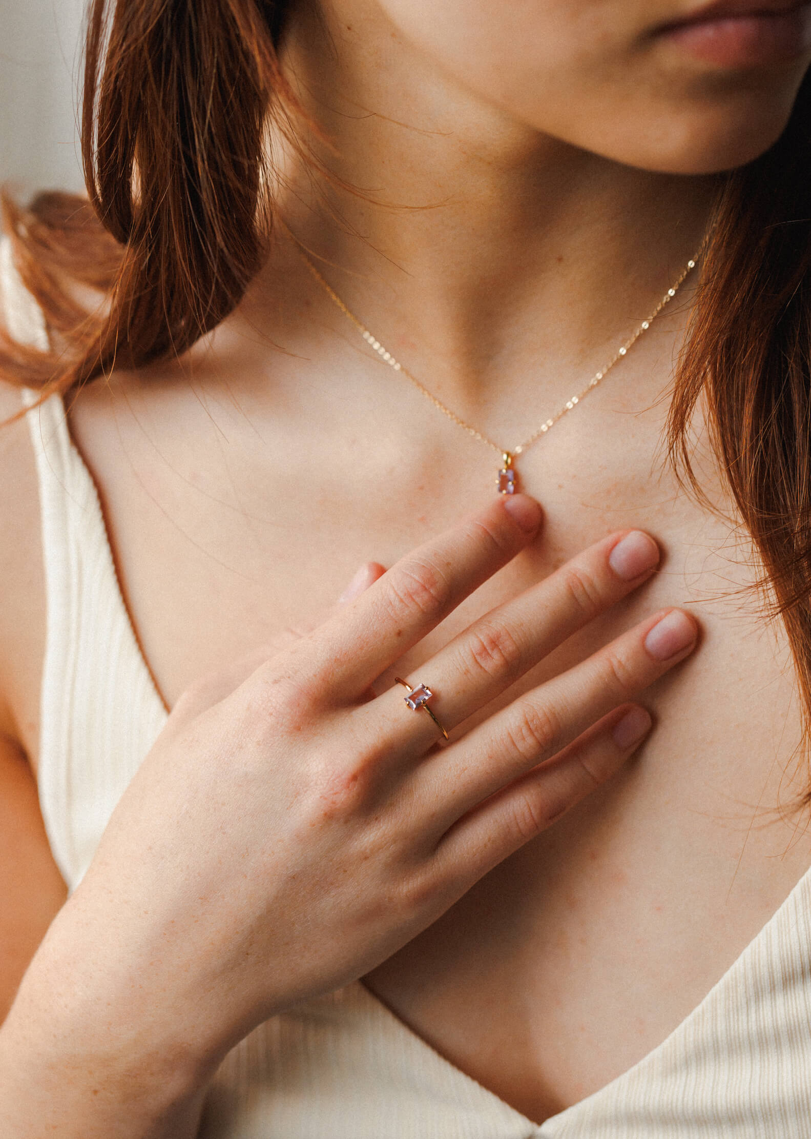 Elegant Baguette Ring for Women
