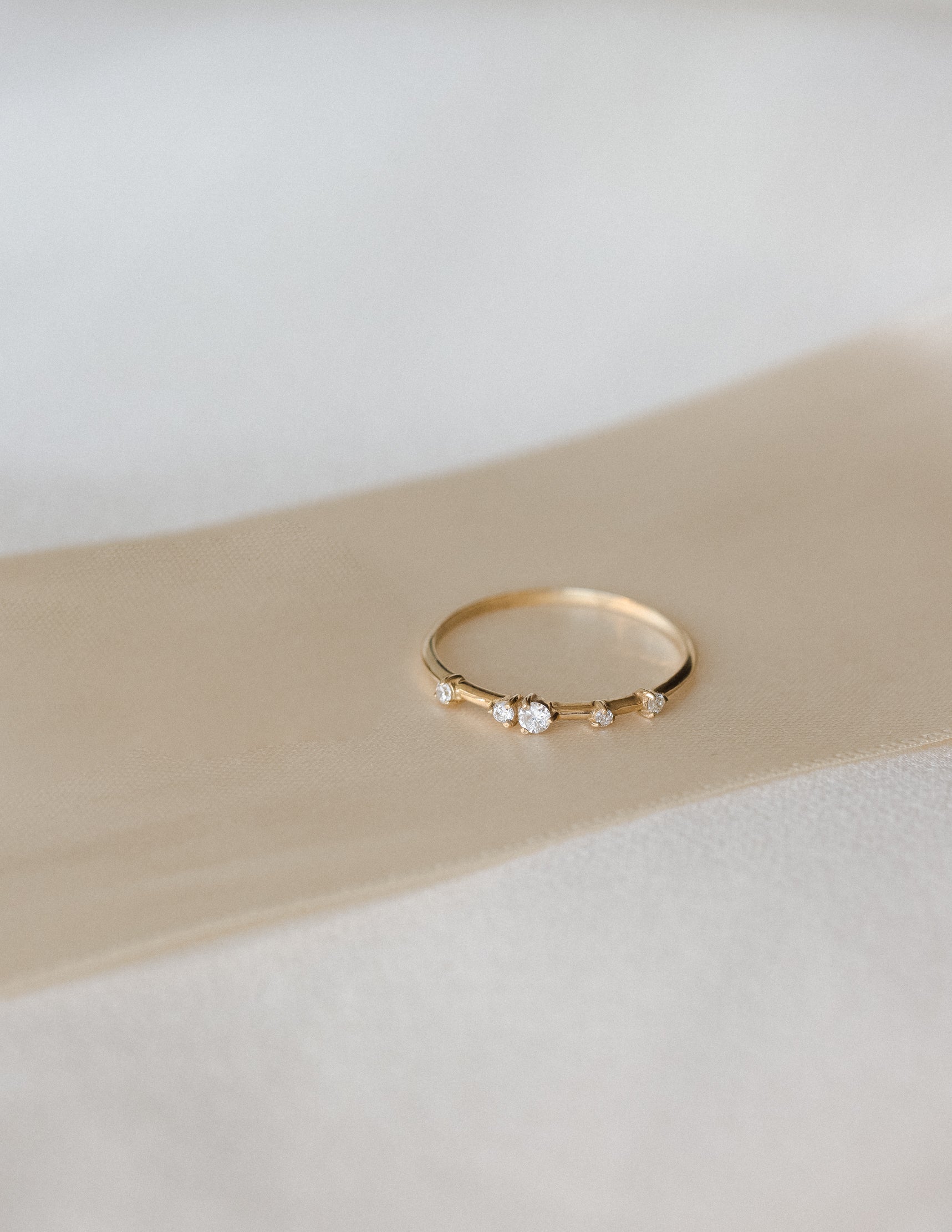 Elegant Starscape Diamond Ring for Women