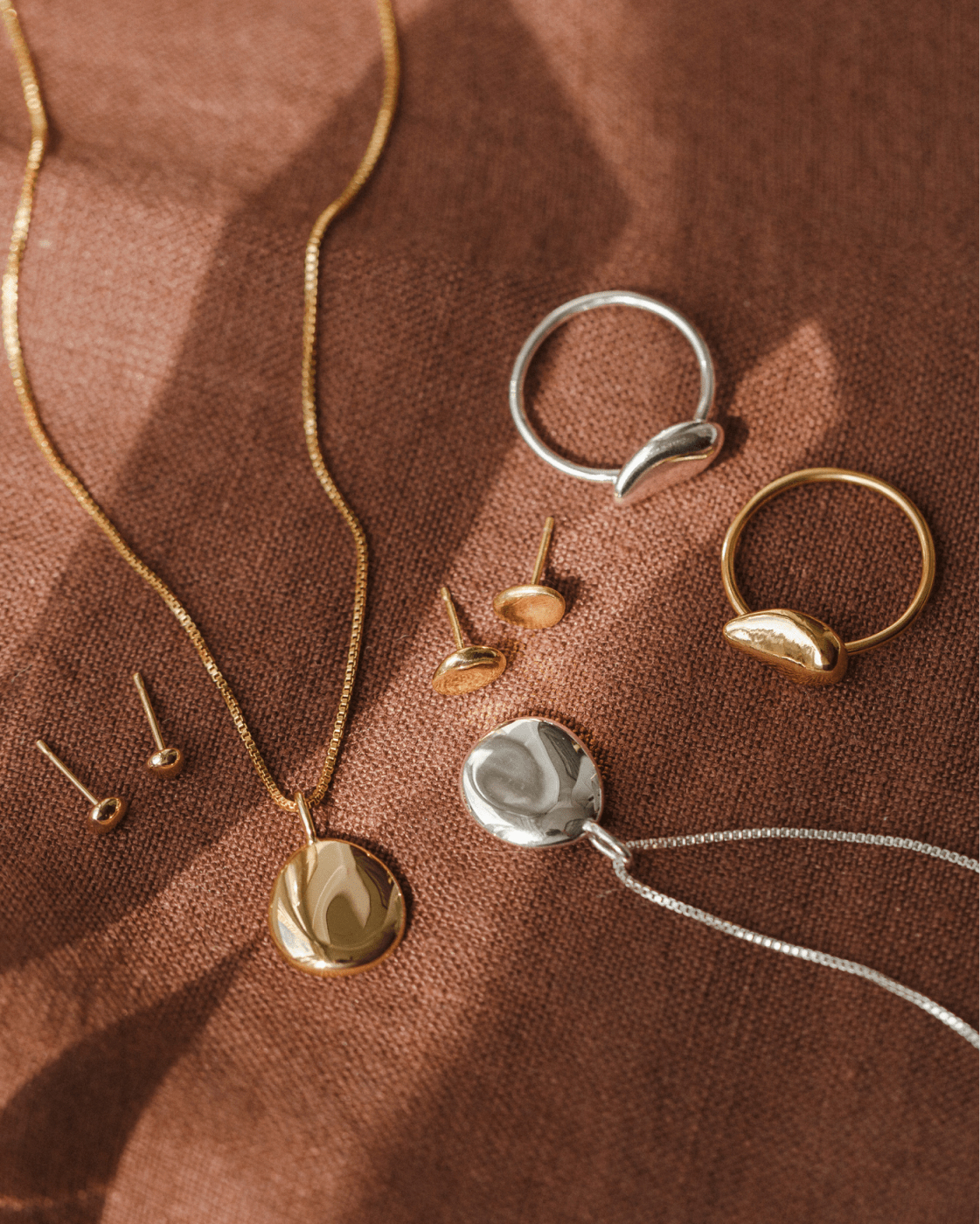 Solid Gold Anxiety Relief Ring