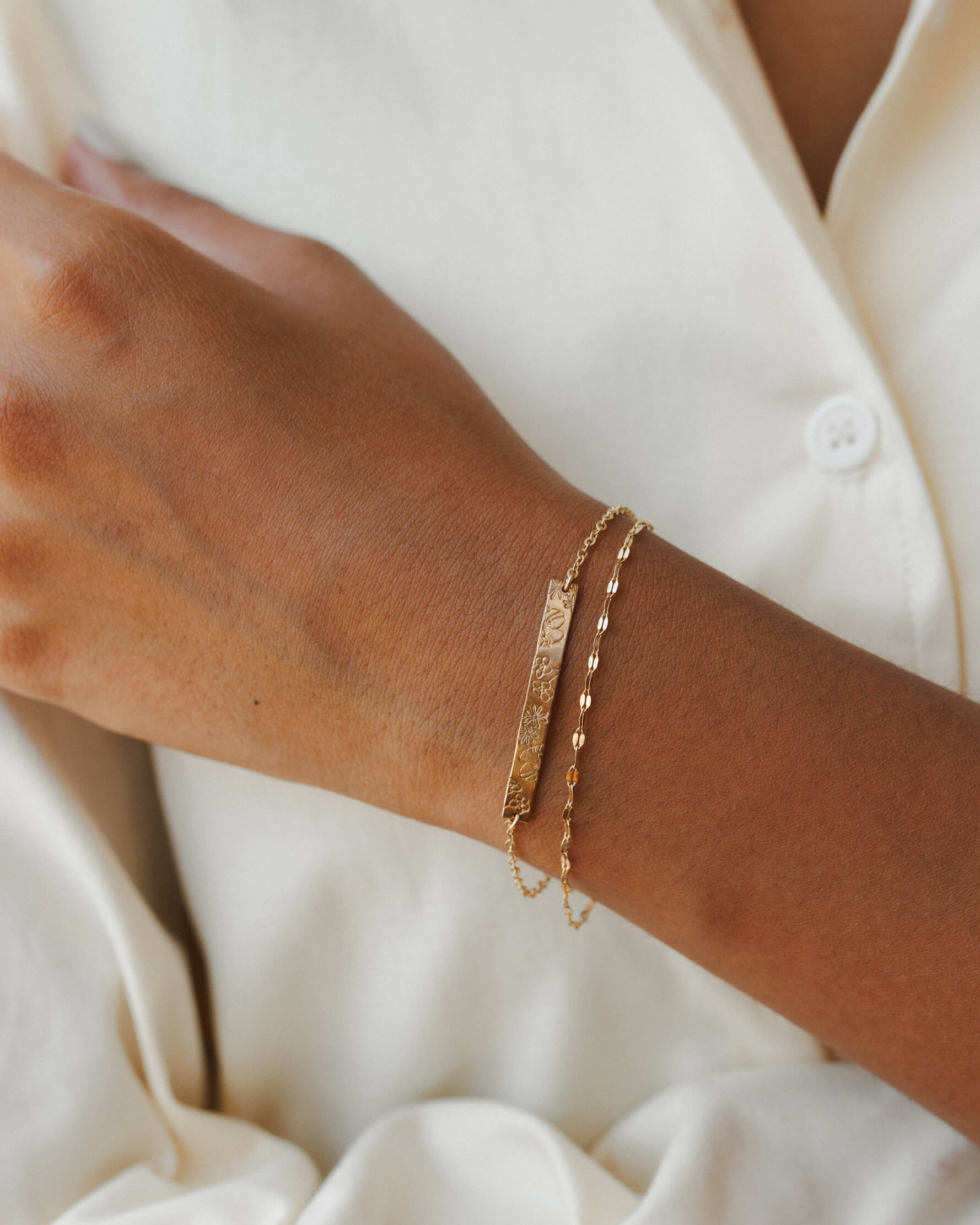 Stylish Mirror Chain Bracelet for Women