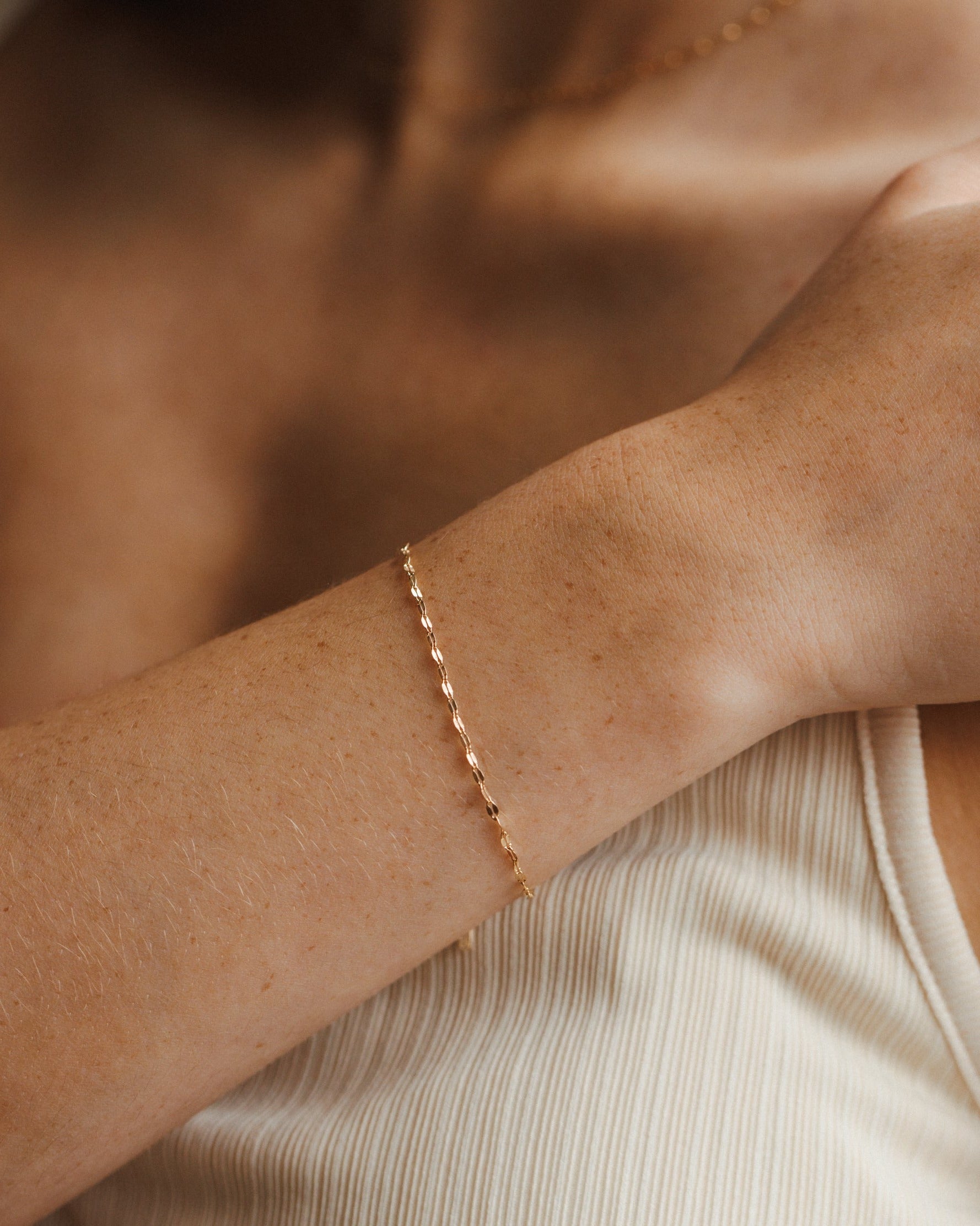 Stylish Mirror Chain Bracelet for Women