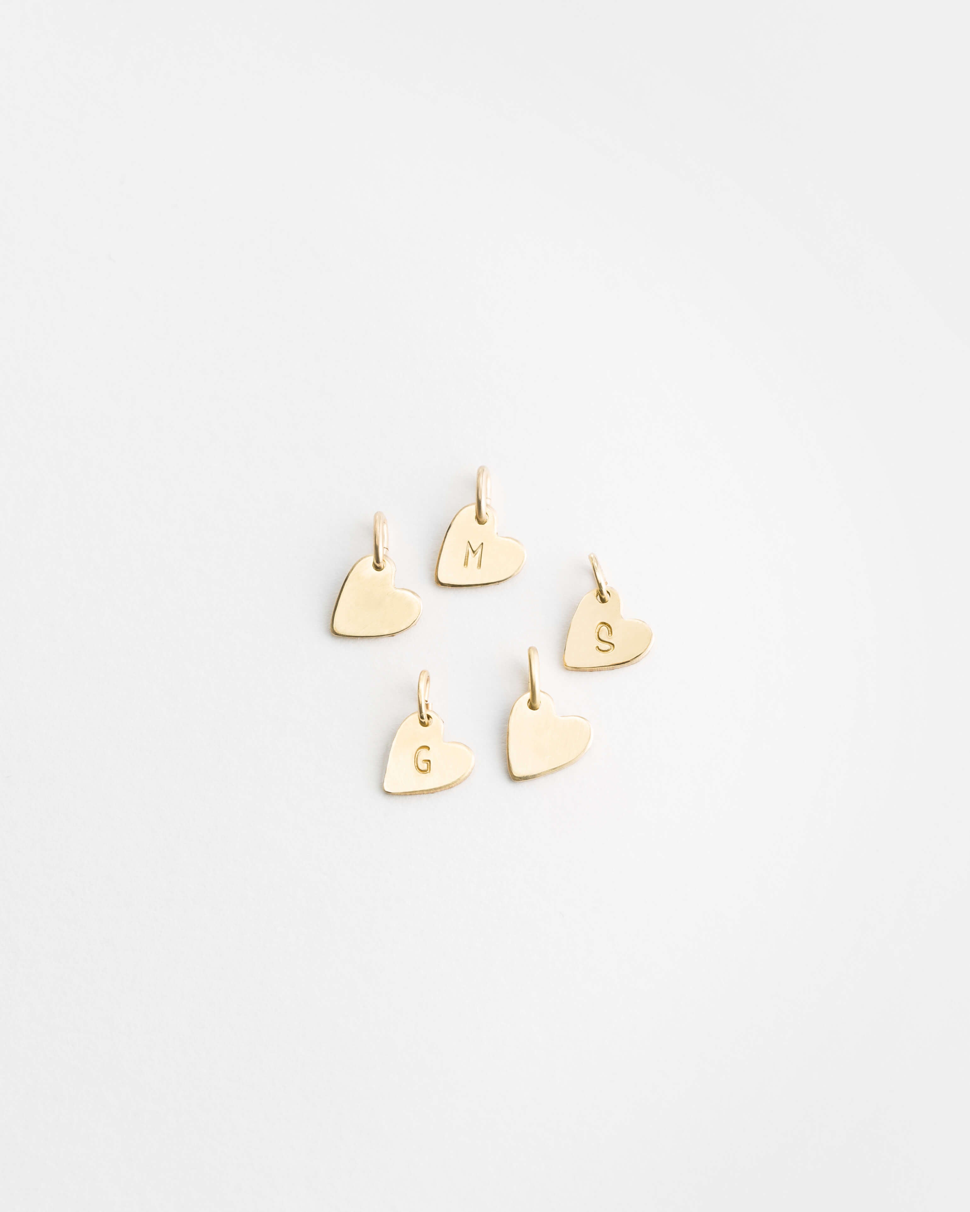 6x7mm Frankie Heart Charm for Jewelry