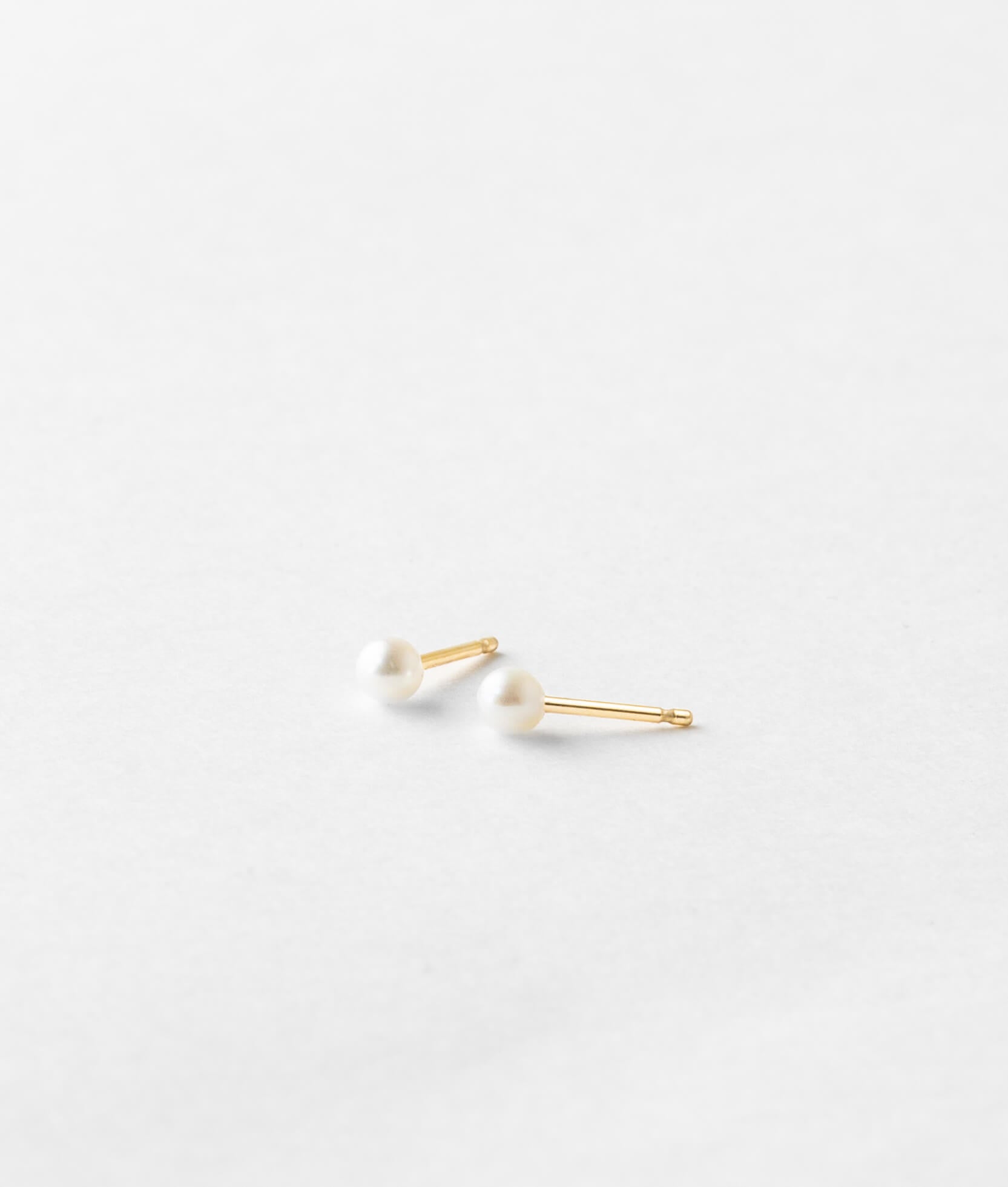 Classic Pearl Stud Earrings for Women