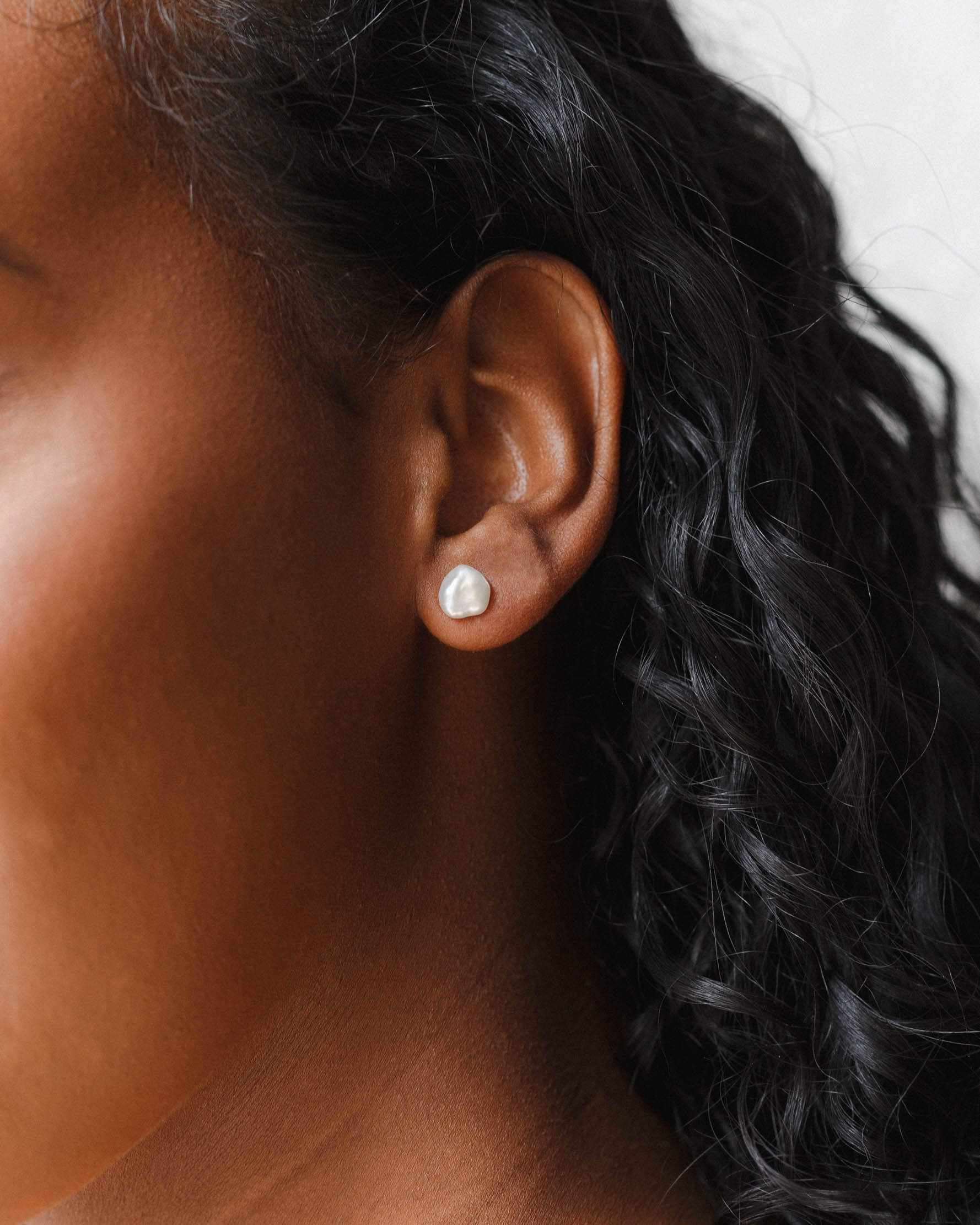 Elegant Baroque Pearl Earrings
