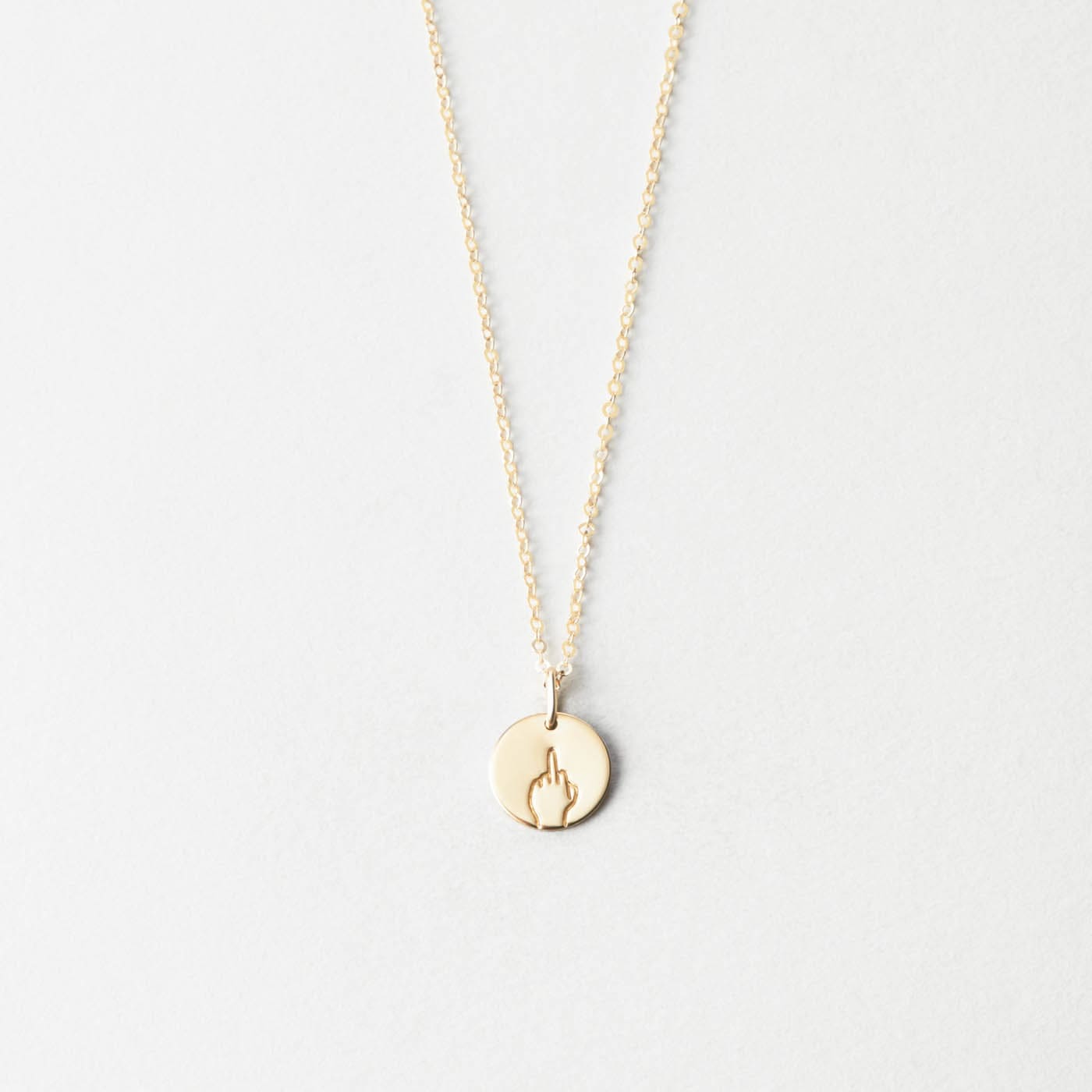 Nope Statement Necklace