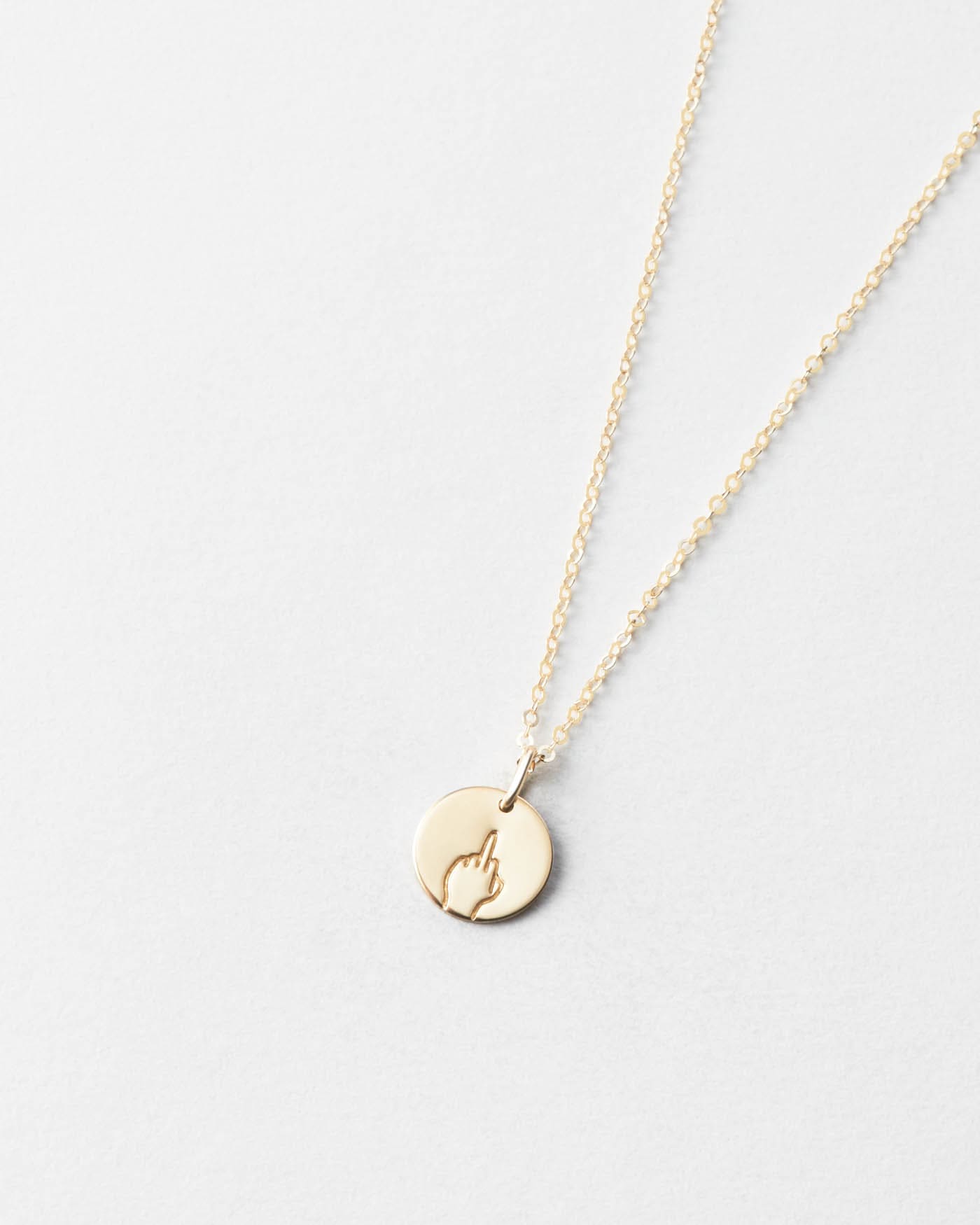 Nope Statement Necklace