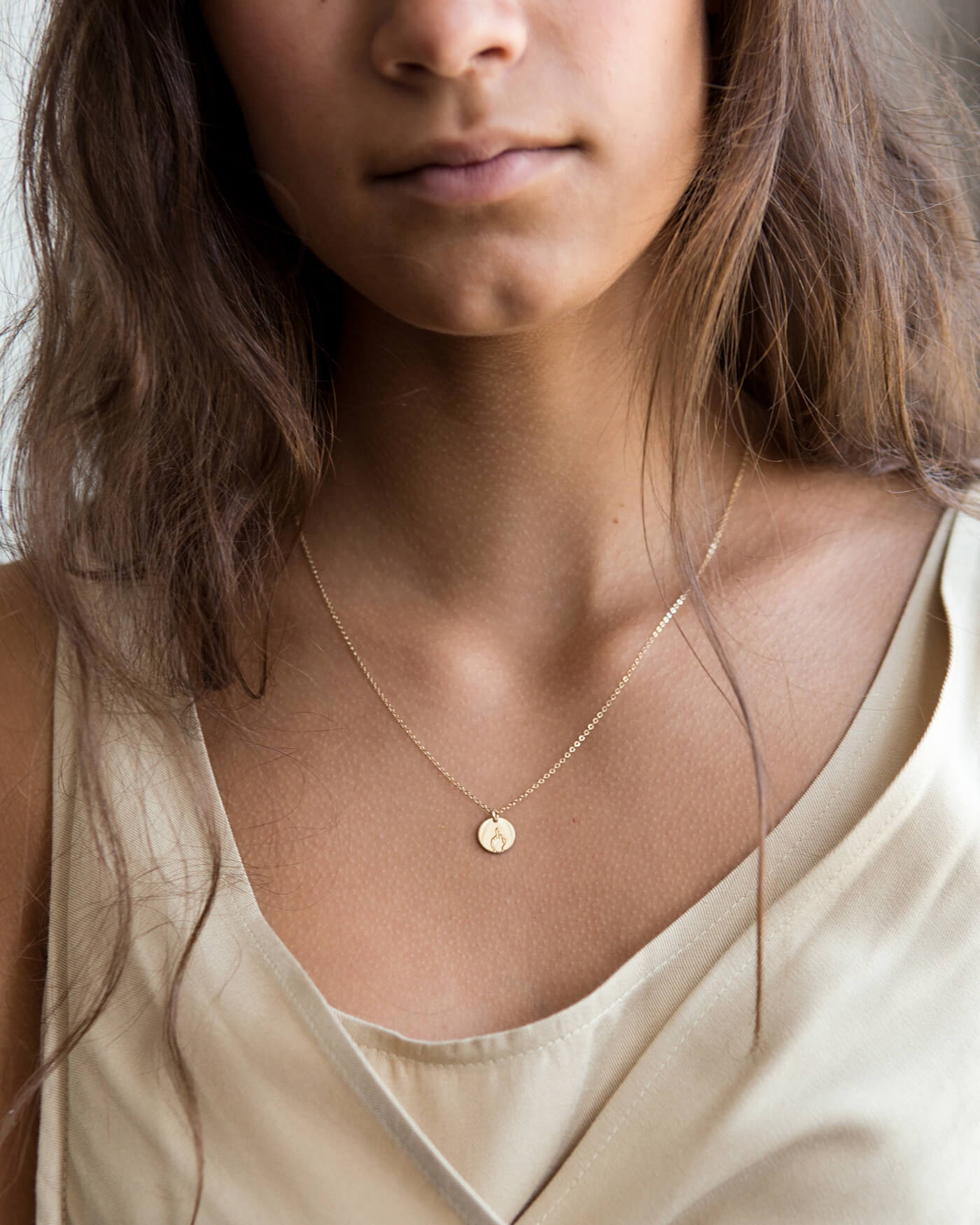 Nope Statement Necklace