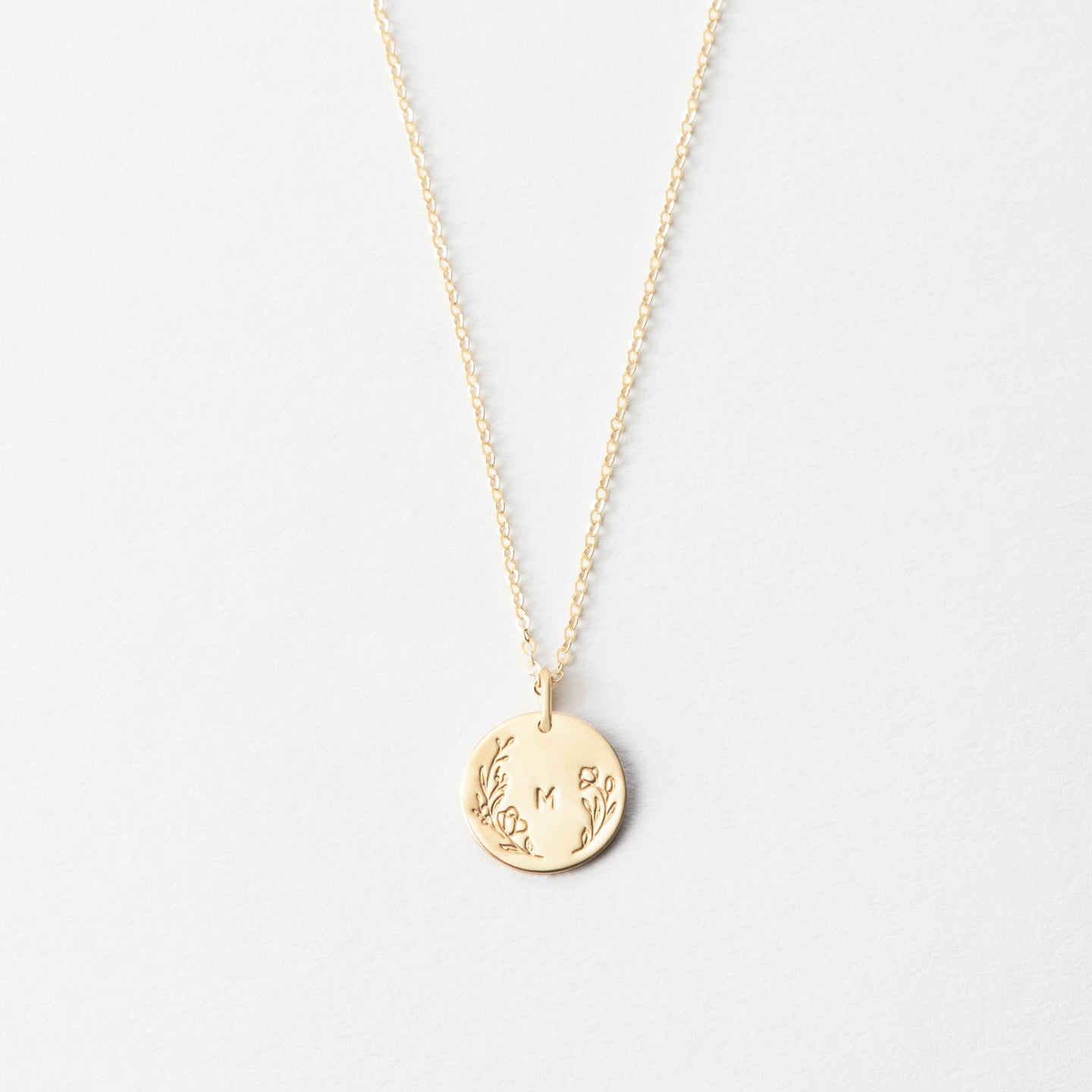 Floral Pendant Necklace for Women
