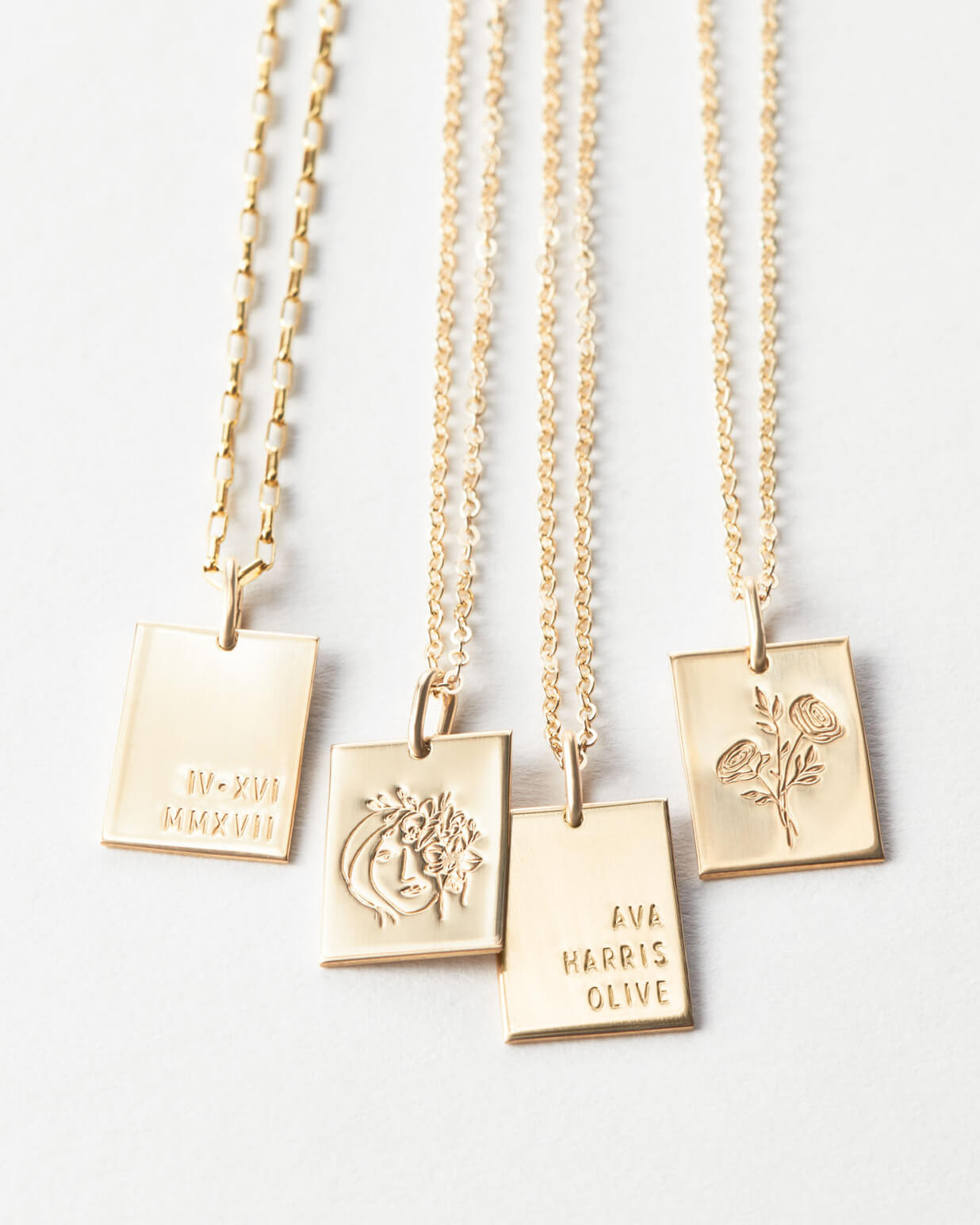 Custom Marseille Name Necklace