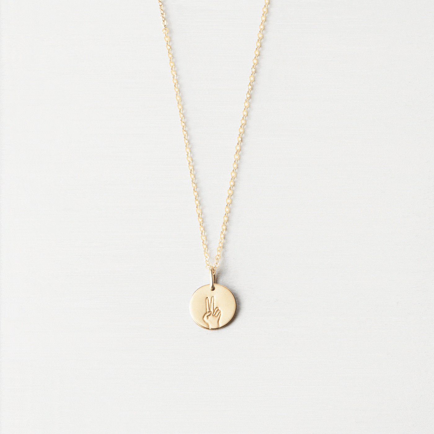 Hand Gesture Pendant Necklace for Unique Style
