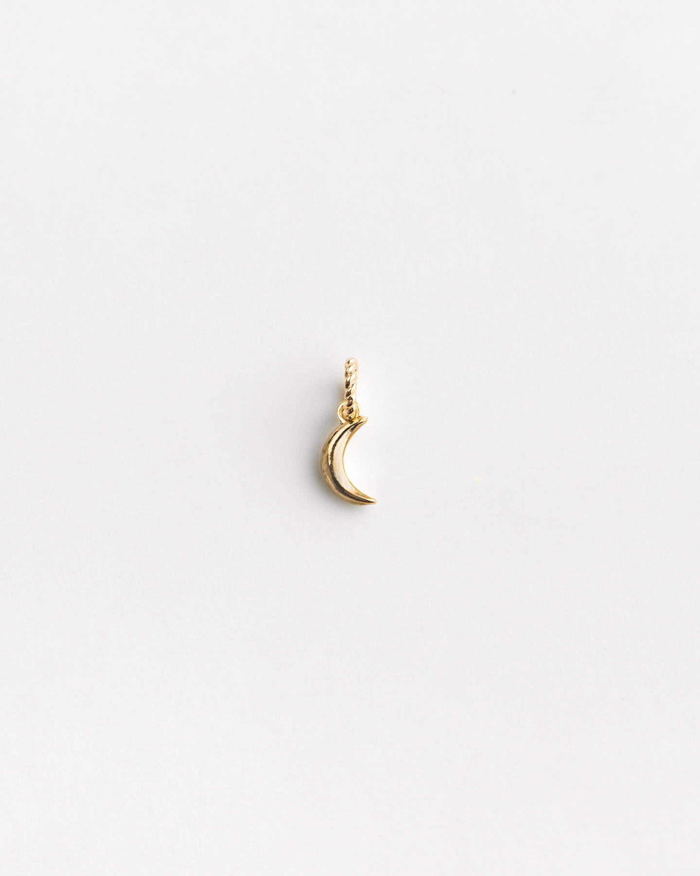 Elegant Crescent Moon Pendant Necklace
