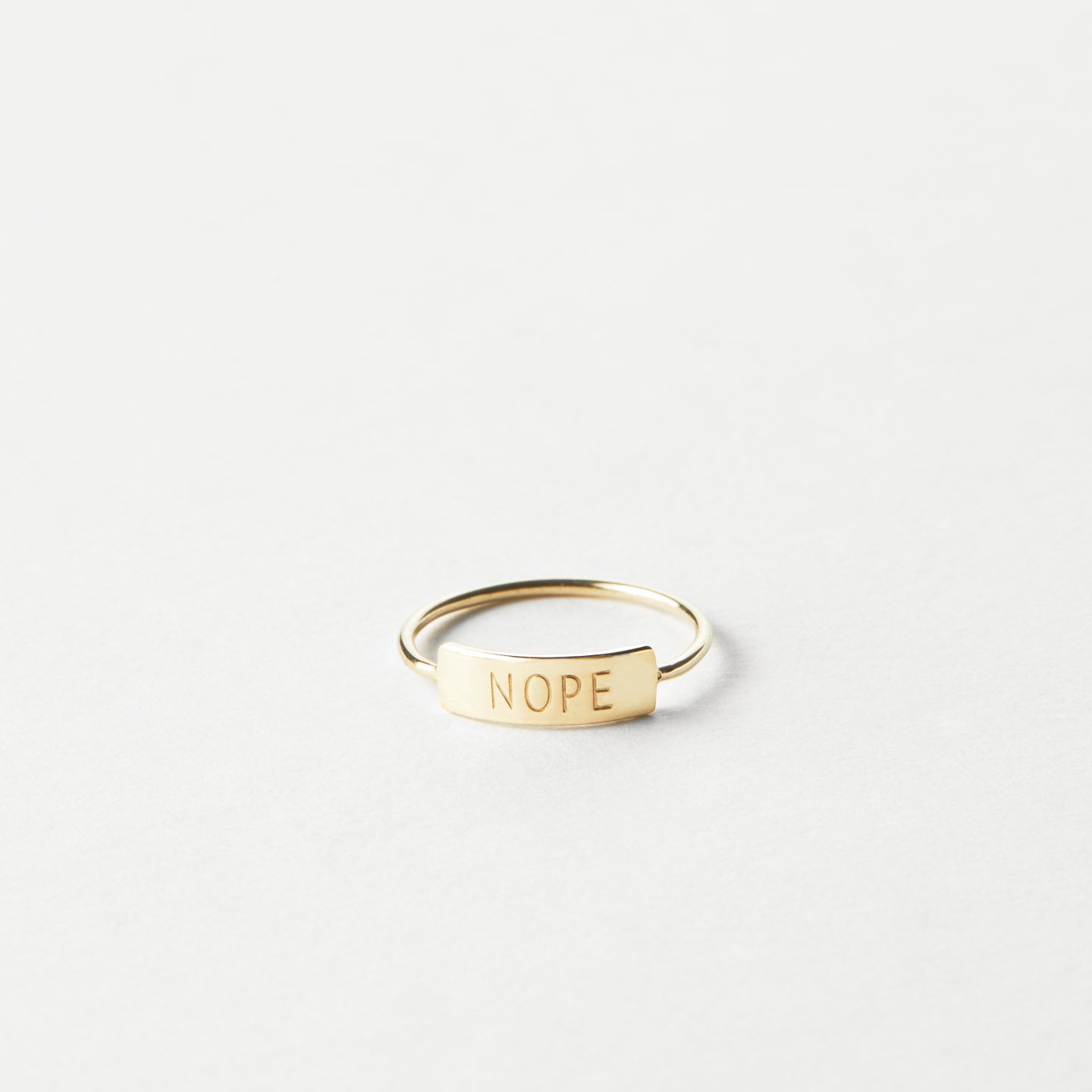 Astoria Silver Bar Ring for Women