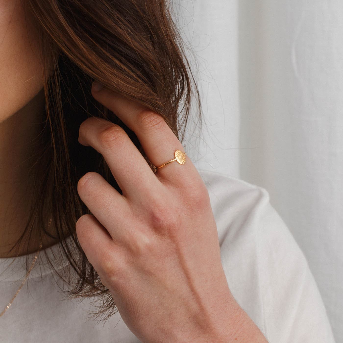 Elegant Sunbeam Ring for Everyday Wear