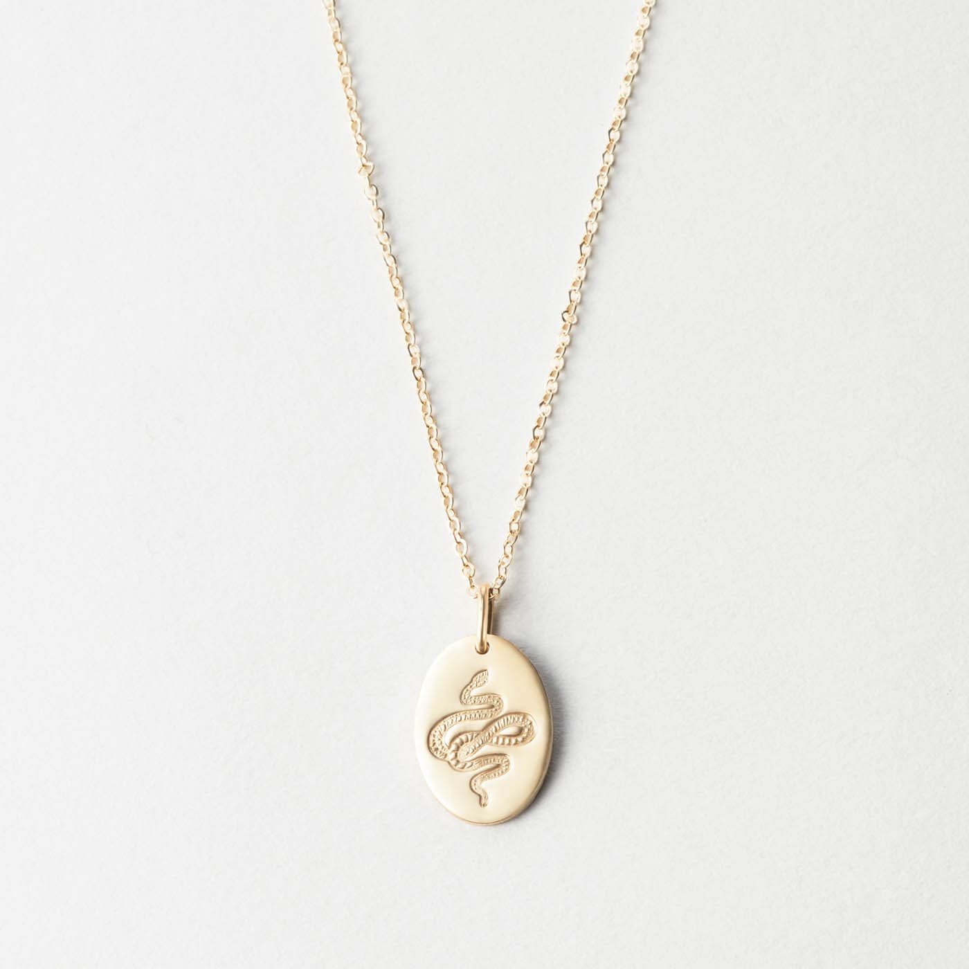 Stylish Serpent Pendant Necklace