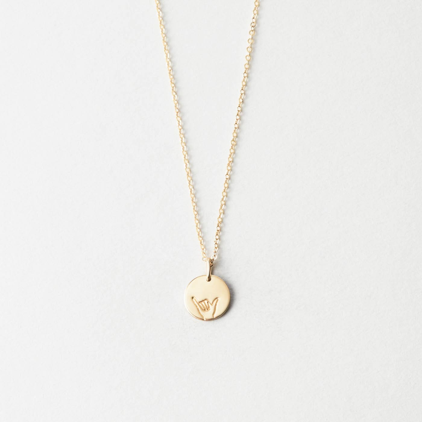 Handmade Shaka Pendant Necklace