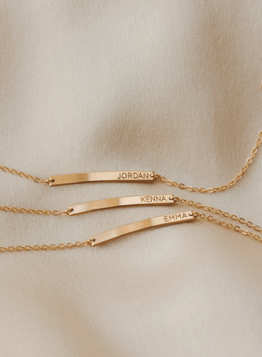 Custom Bridesmaid Bracelet Set - Personalized Gift