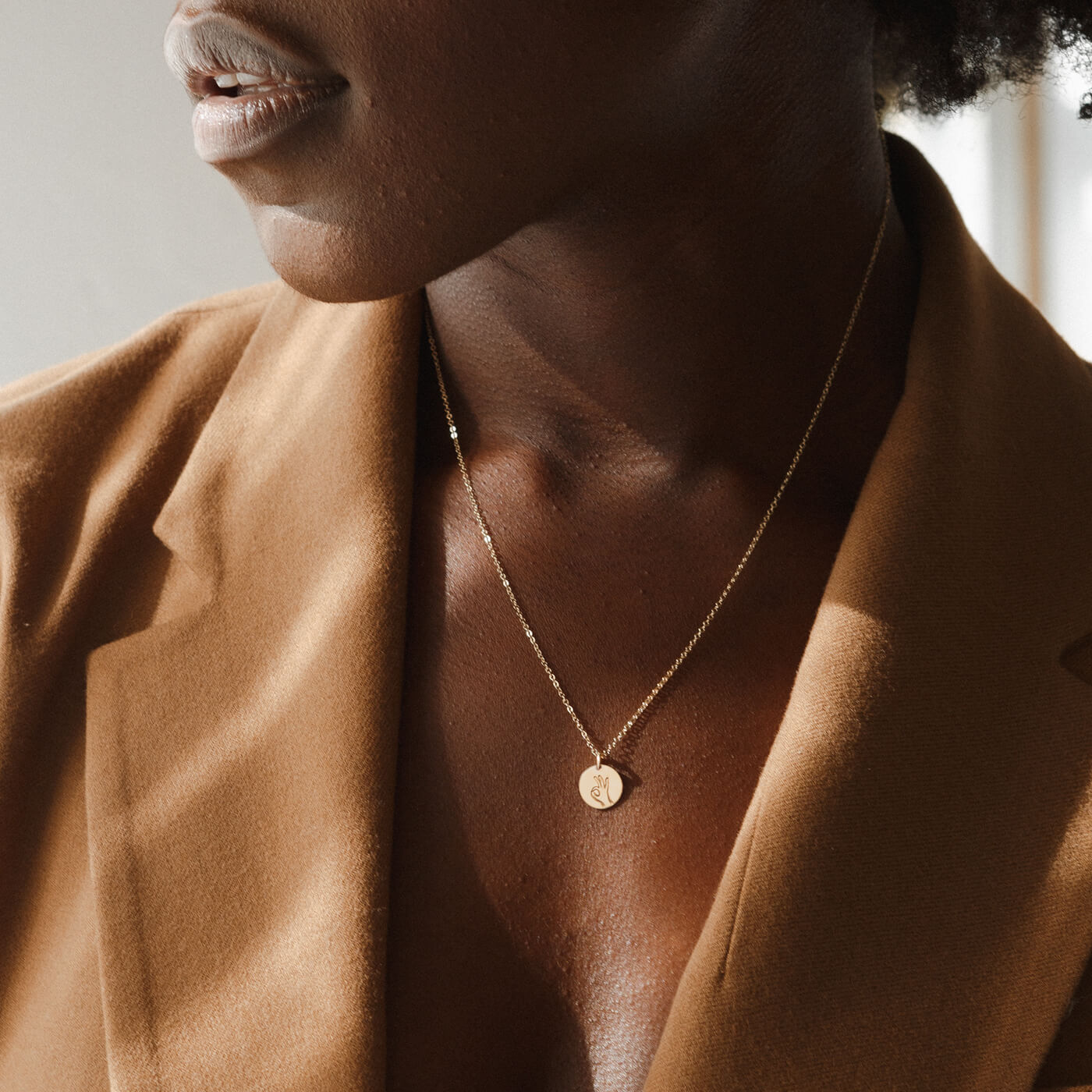 Okay Necklace – Minimalist Jewelry for Everyday Wear
