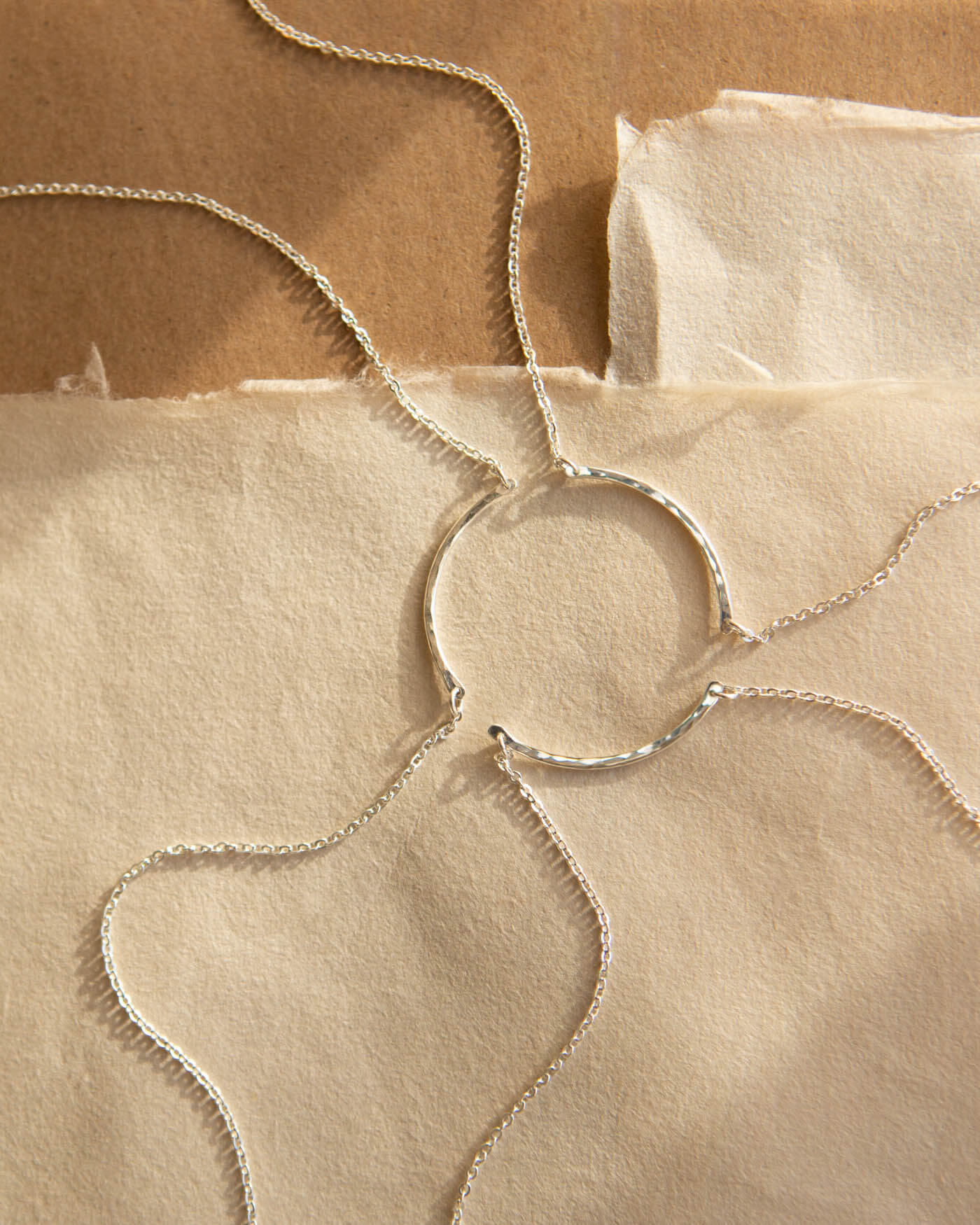 Circle Friendship Necklace Set for Best Friends