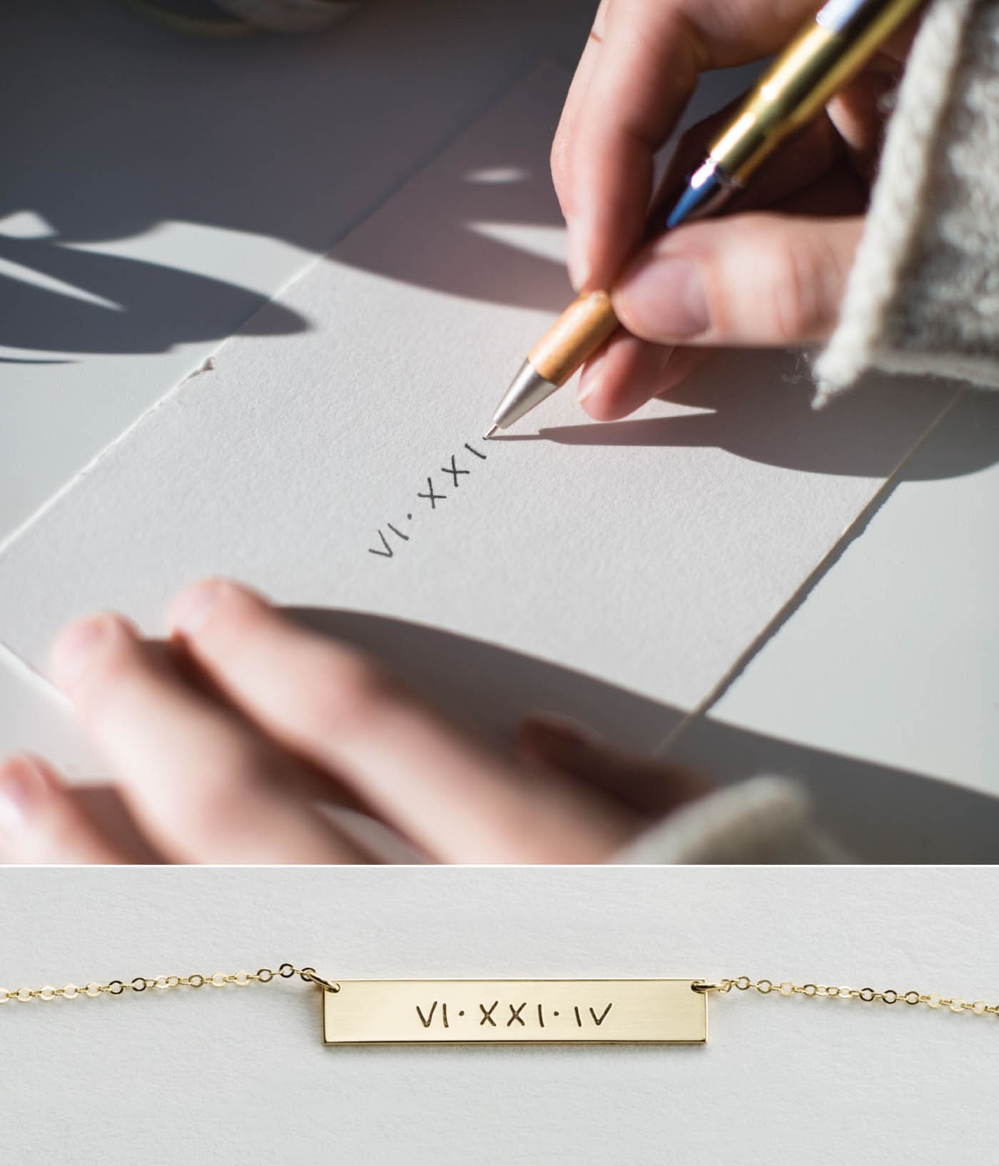 Personalized Handwriting Pendant Necklace