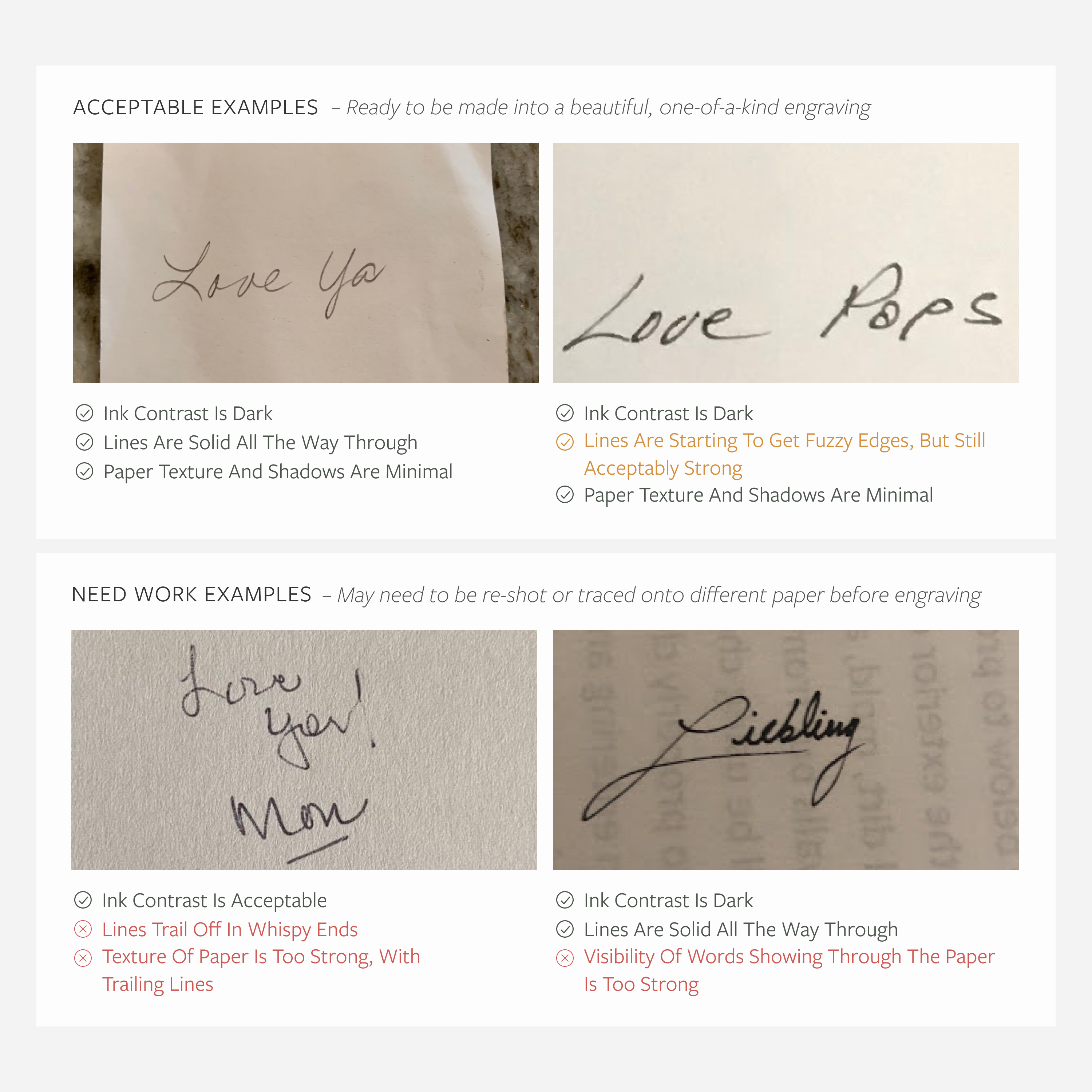 Personalized Handwriting Pendant Necklace