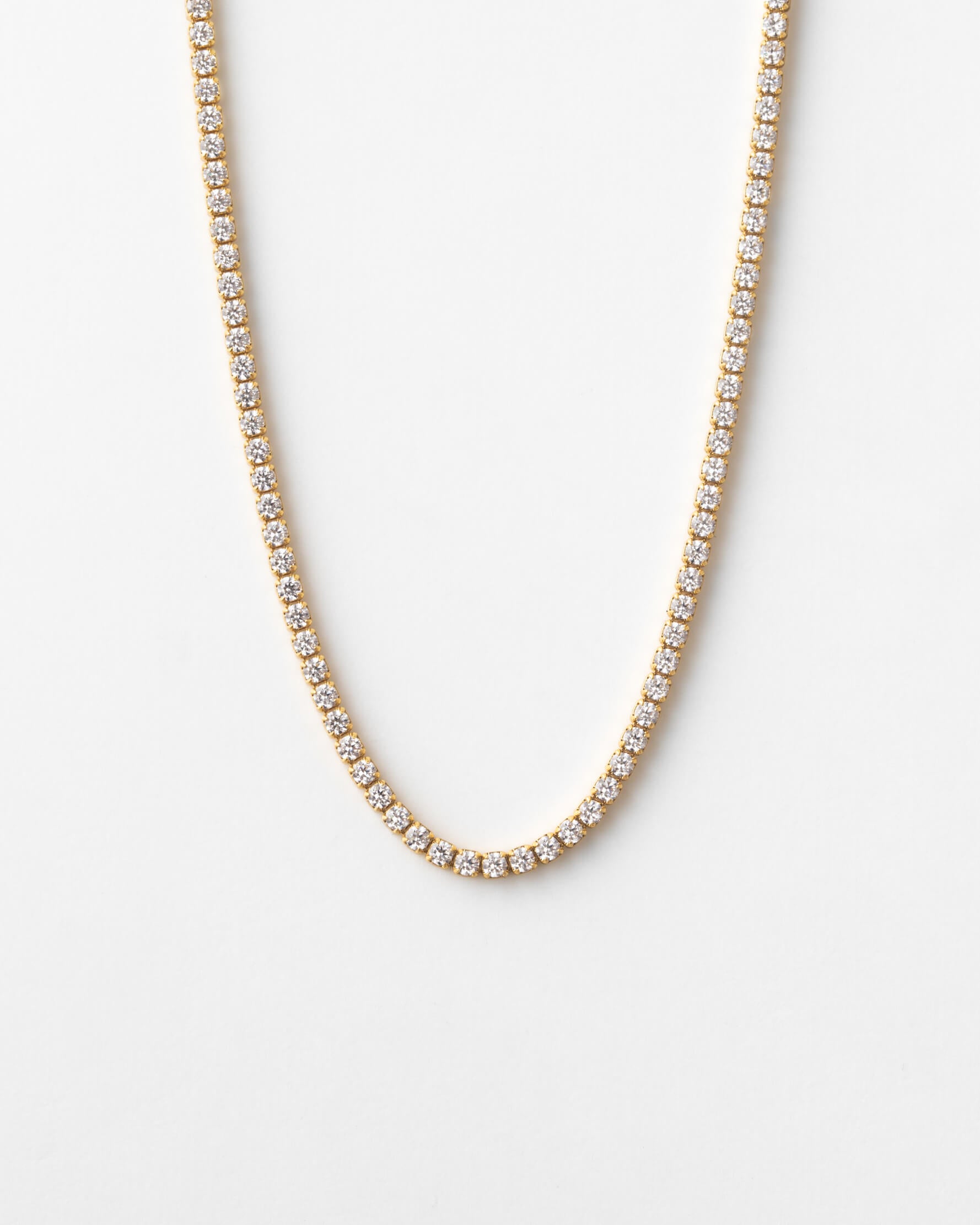 Elegant Luminary Tennis Necklace for Women