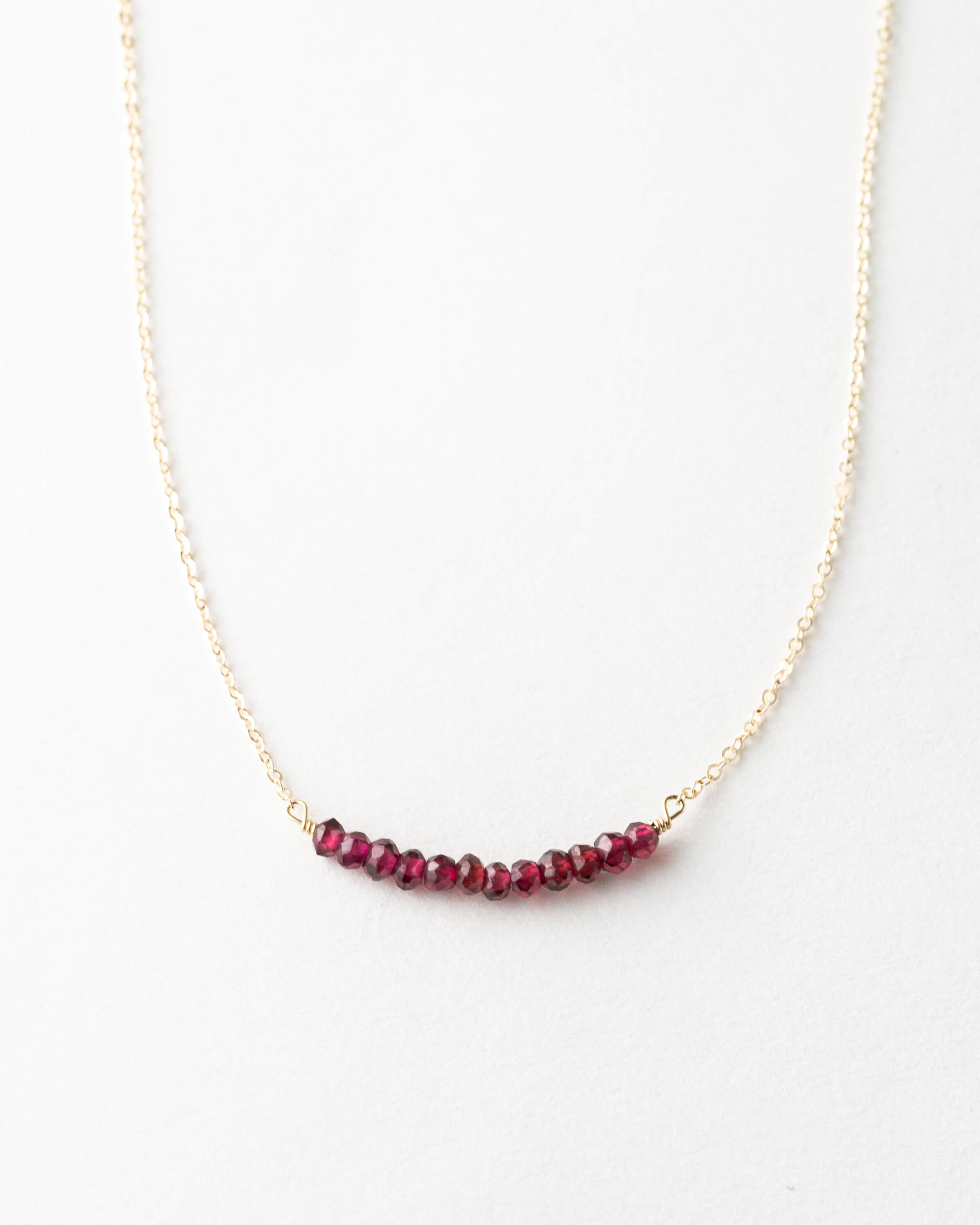 Maia Gemstone Pendant Necklace