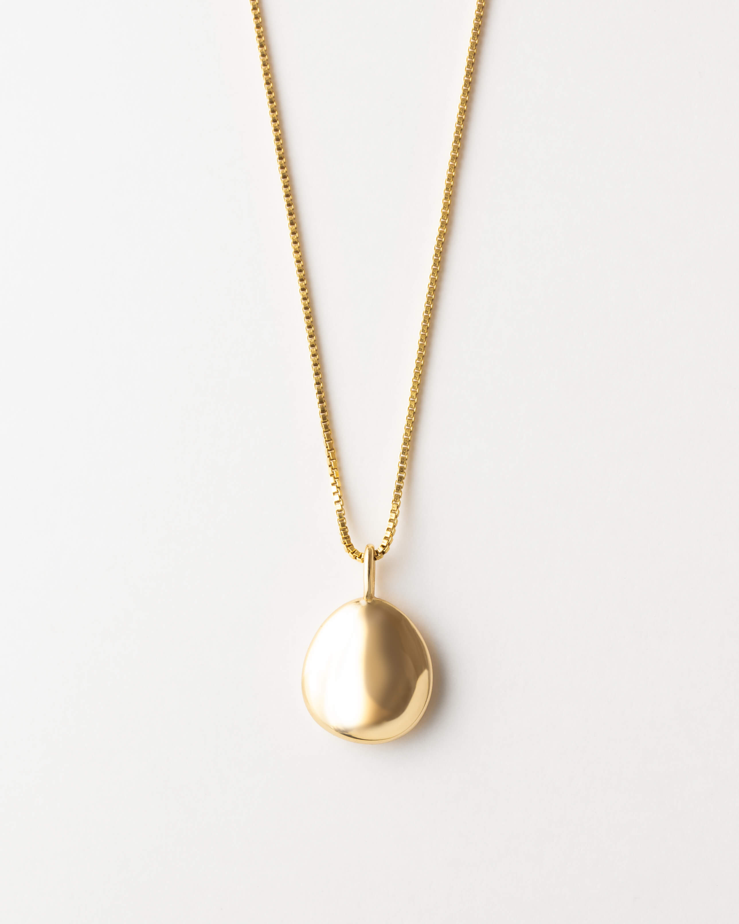 Anxiety Relief Worry Stone Pendant Necklace