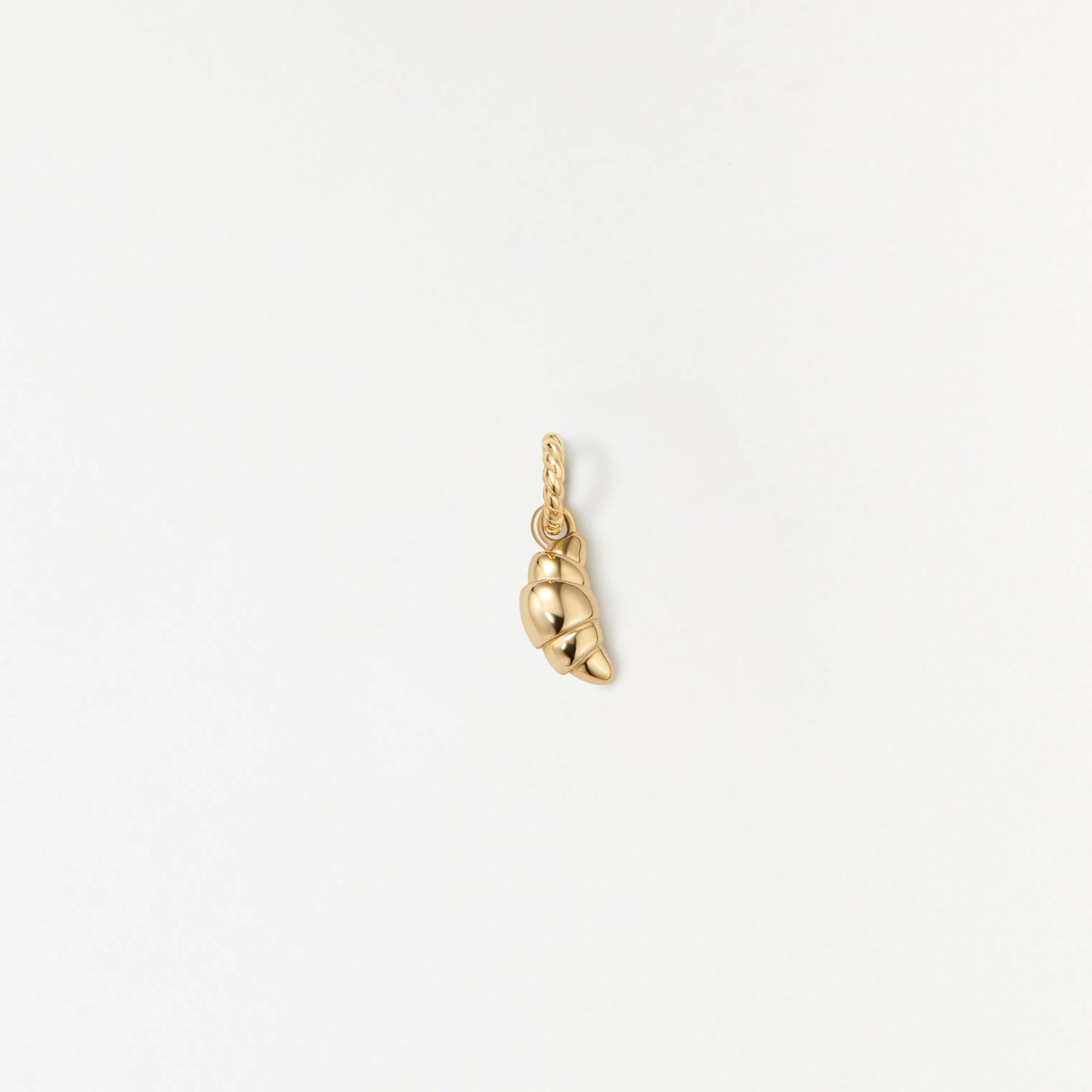 Stylish Croissant Charm Pendant