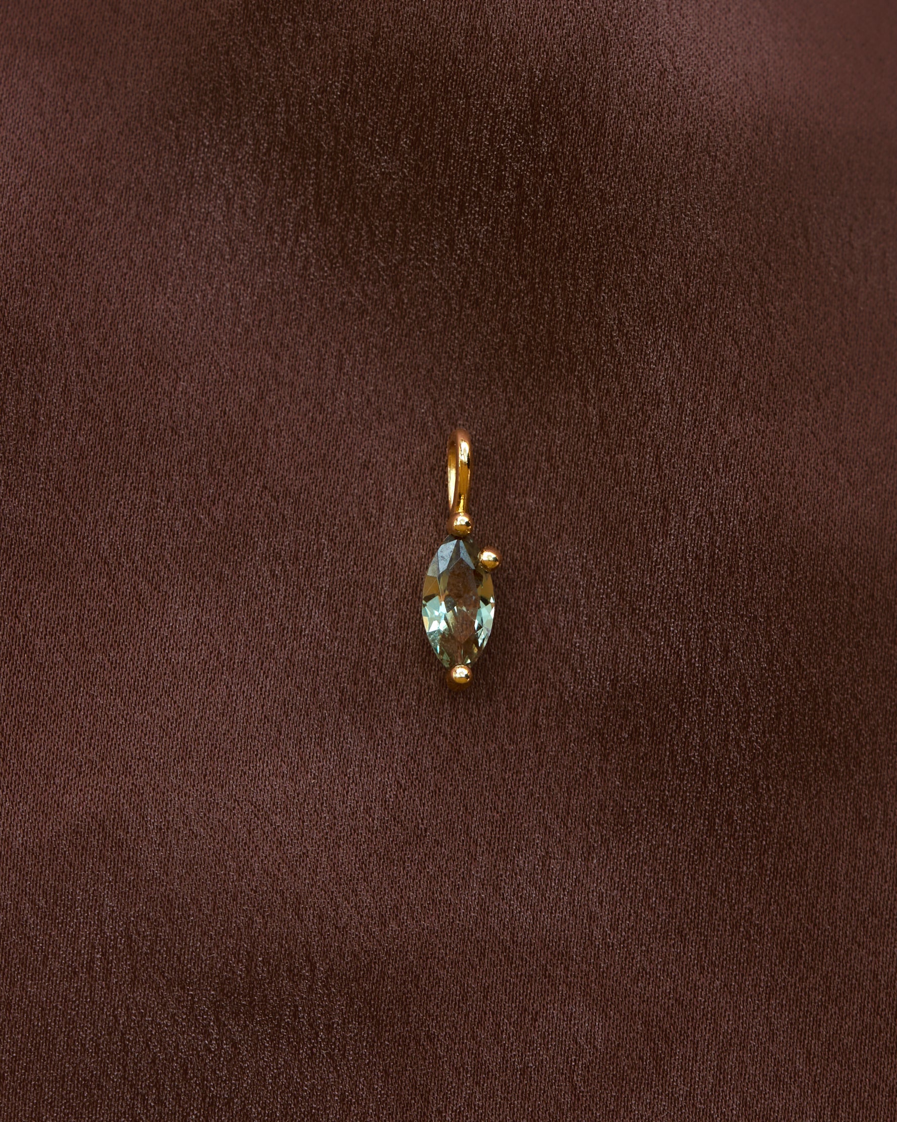 Leaflet Charm Pendant Necklace
